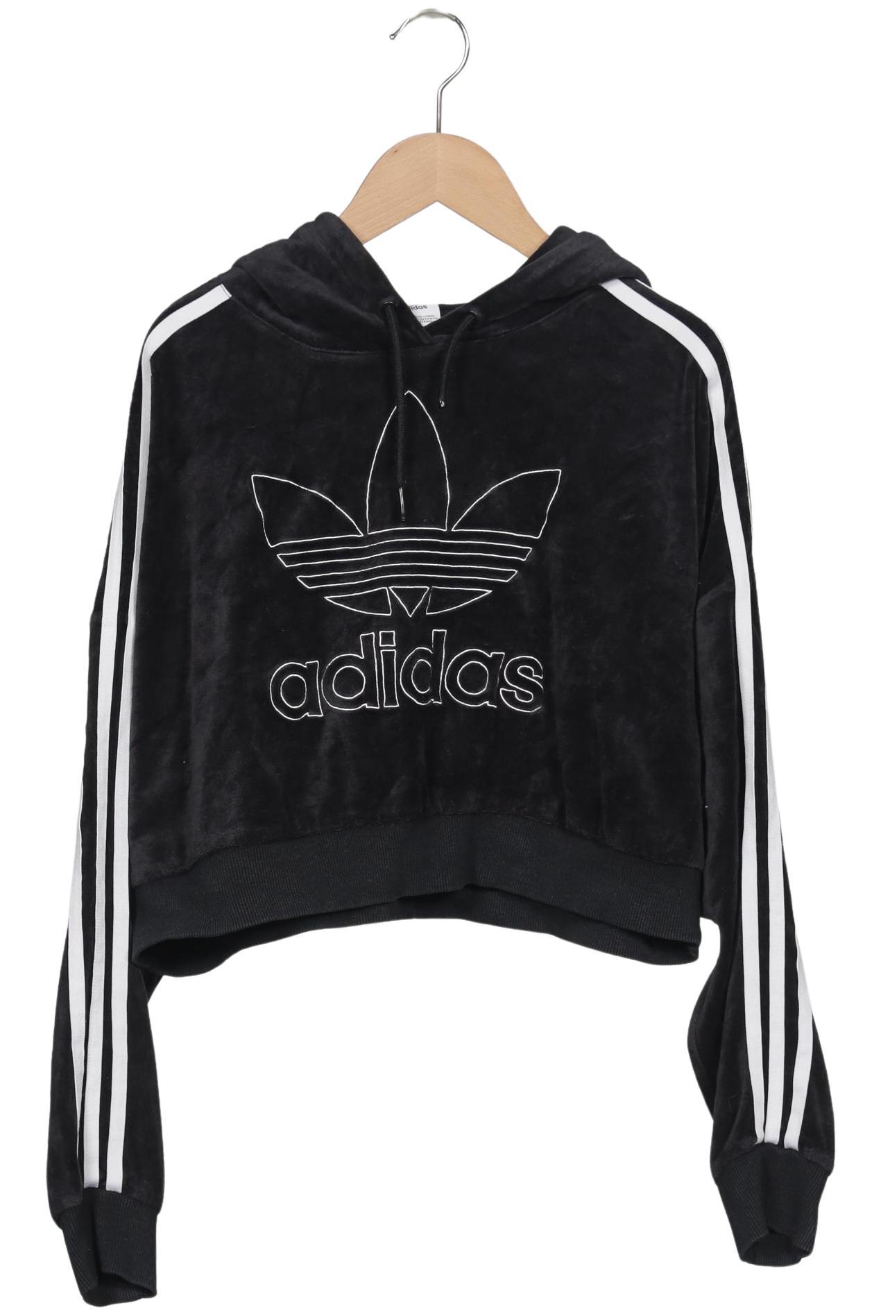 

adidas Originals Damen Kapuzenpullover, schwarz, Gr. 40