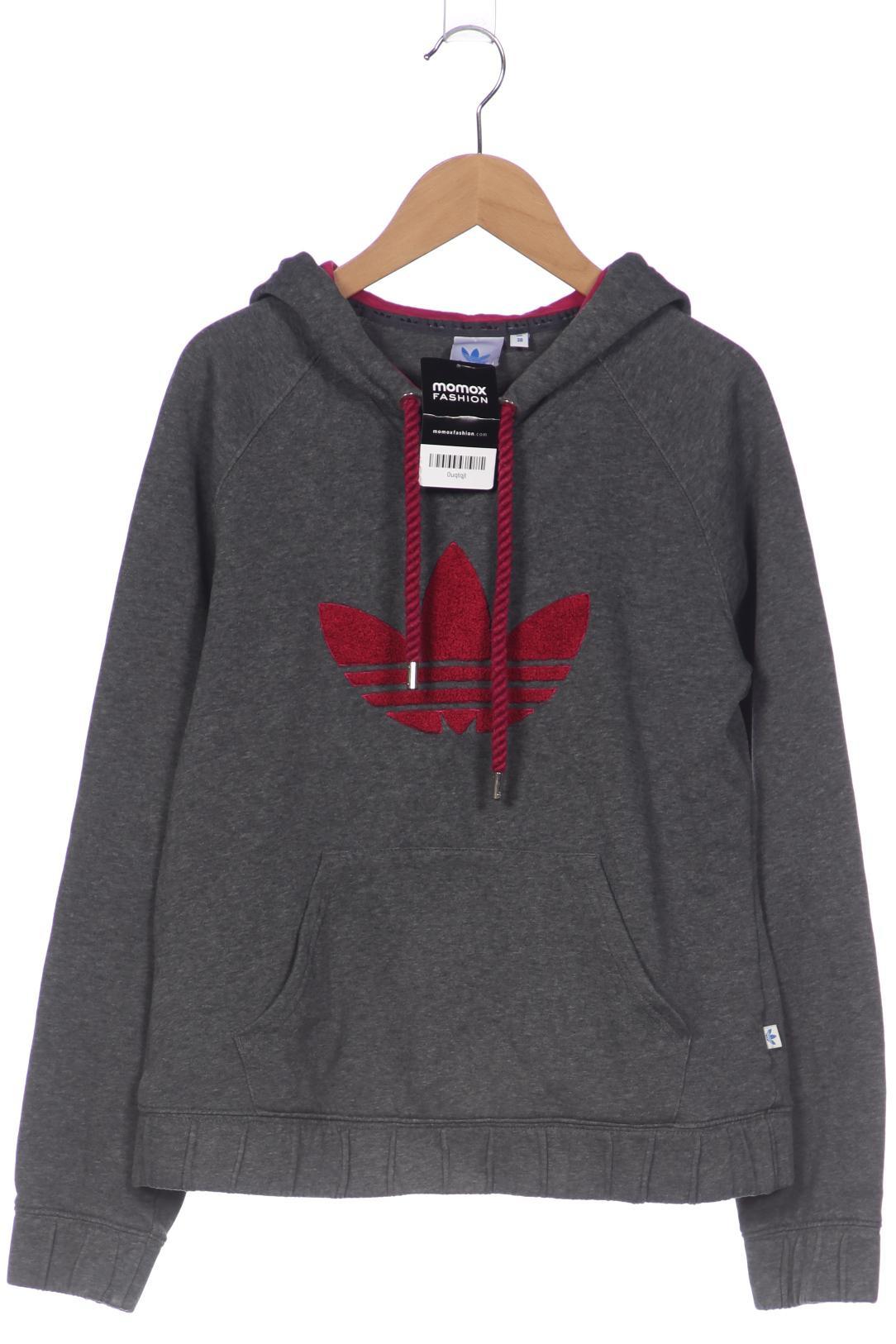 

adidas Originals Damen Kapuzenpullover, grau, Gr. 38