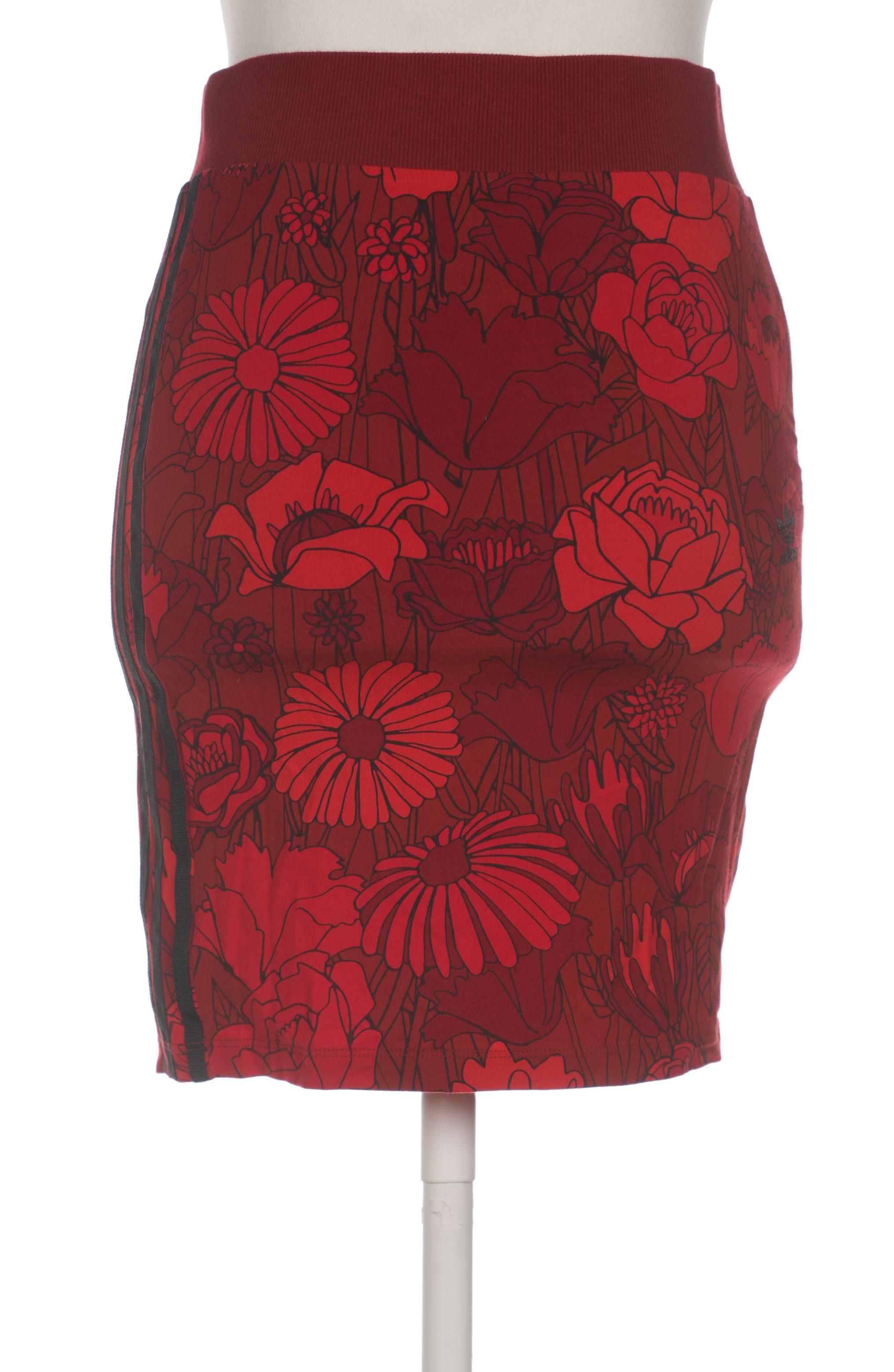 

adidas Originals Damen Rock, rot, Gr. 34