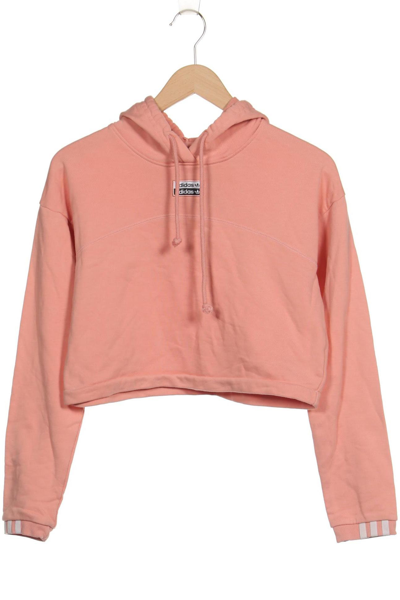 

adidas Originals Damen Kapuzenpullover, orange, Gr. 34