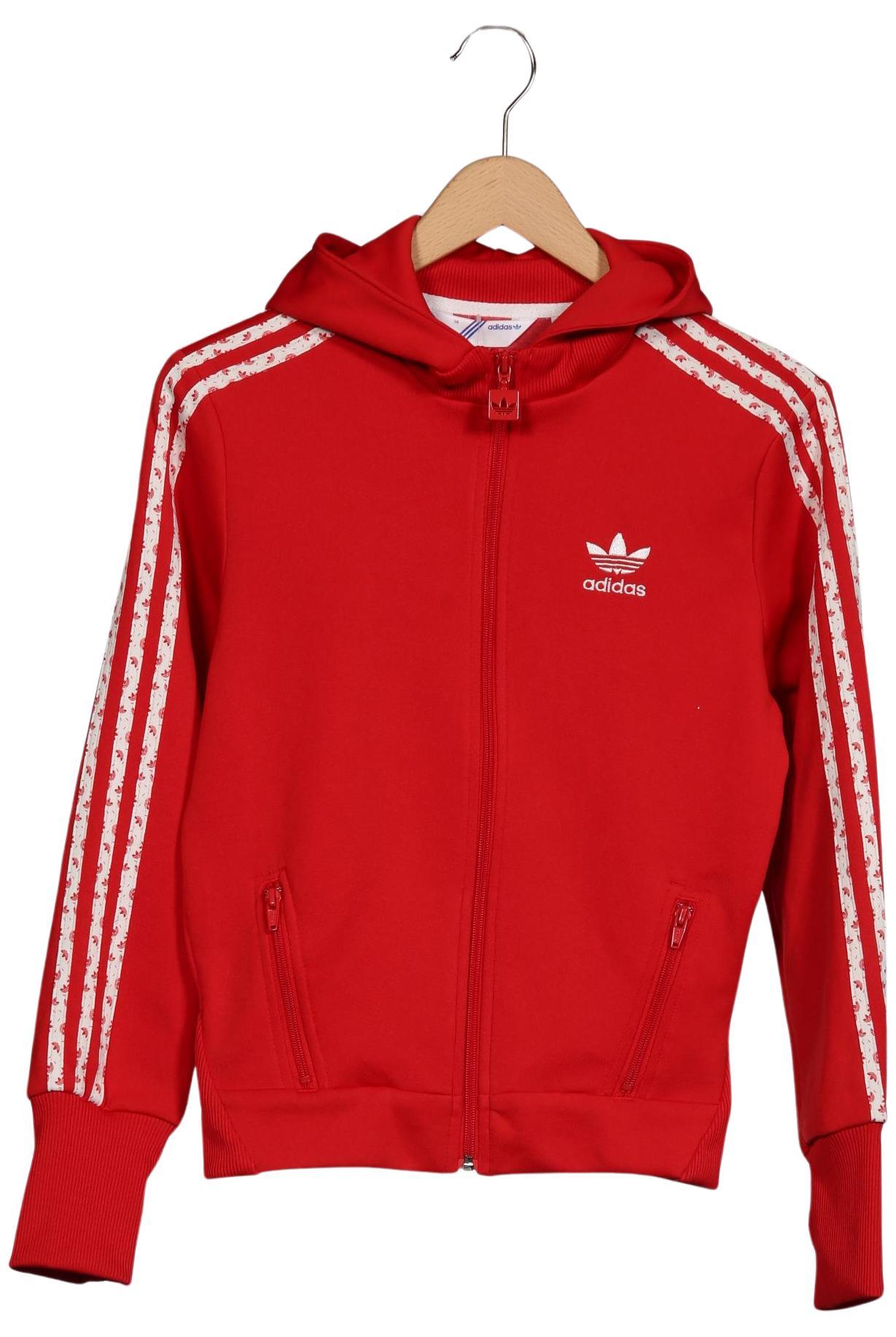 

adidas Originals Damen Kapuzenpullover, rot, Gr. 38