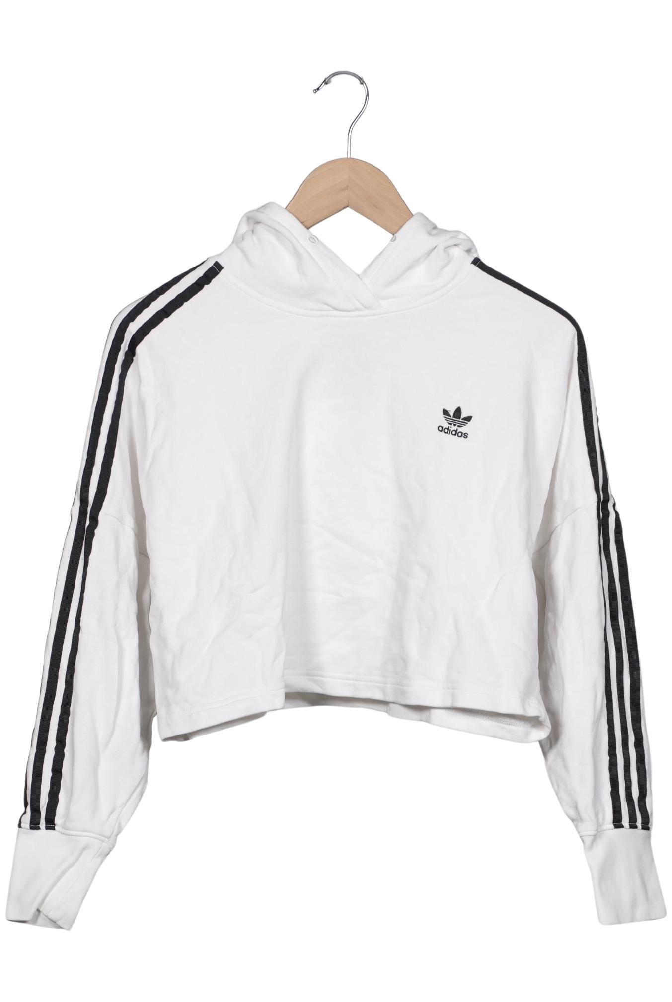 

adidas Originals Damen Kapuzenpullover, weiß, Gr. 38