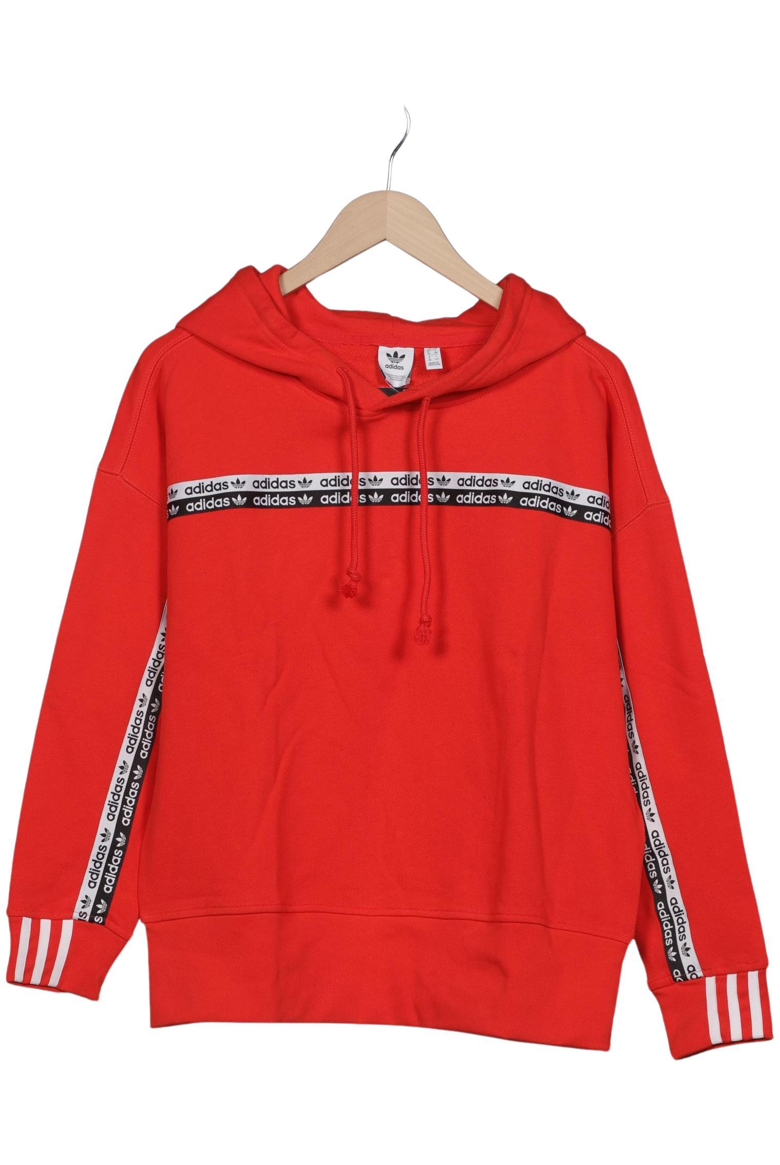 

adidas Originals Damen Kapuzenpullover, rot, Gr. 36