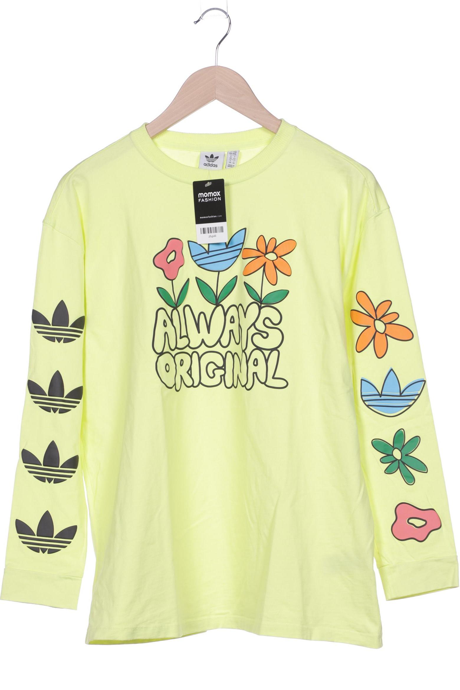 

adidas Originals Damen Langarmshirt, gelb, Gr. 40
