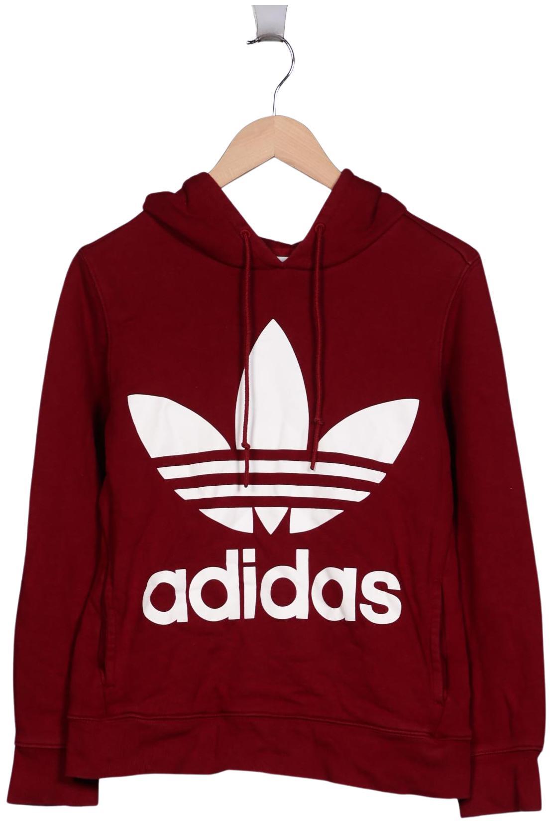 

adidas Originals Damen Kapuzenpullover, rot, Gr. 34