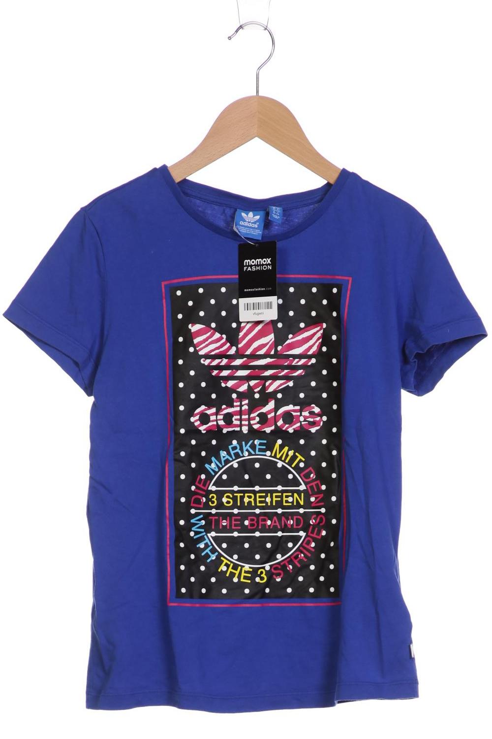 

adidas Originals Damen T-Shirt, blau, Gr. 38