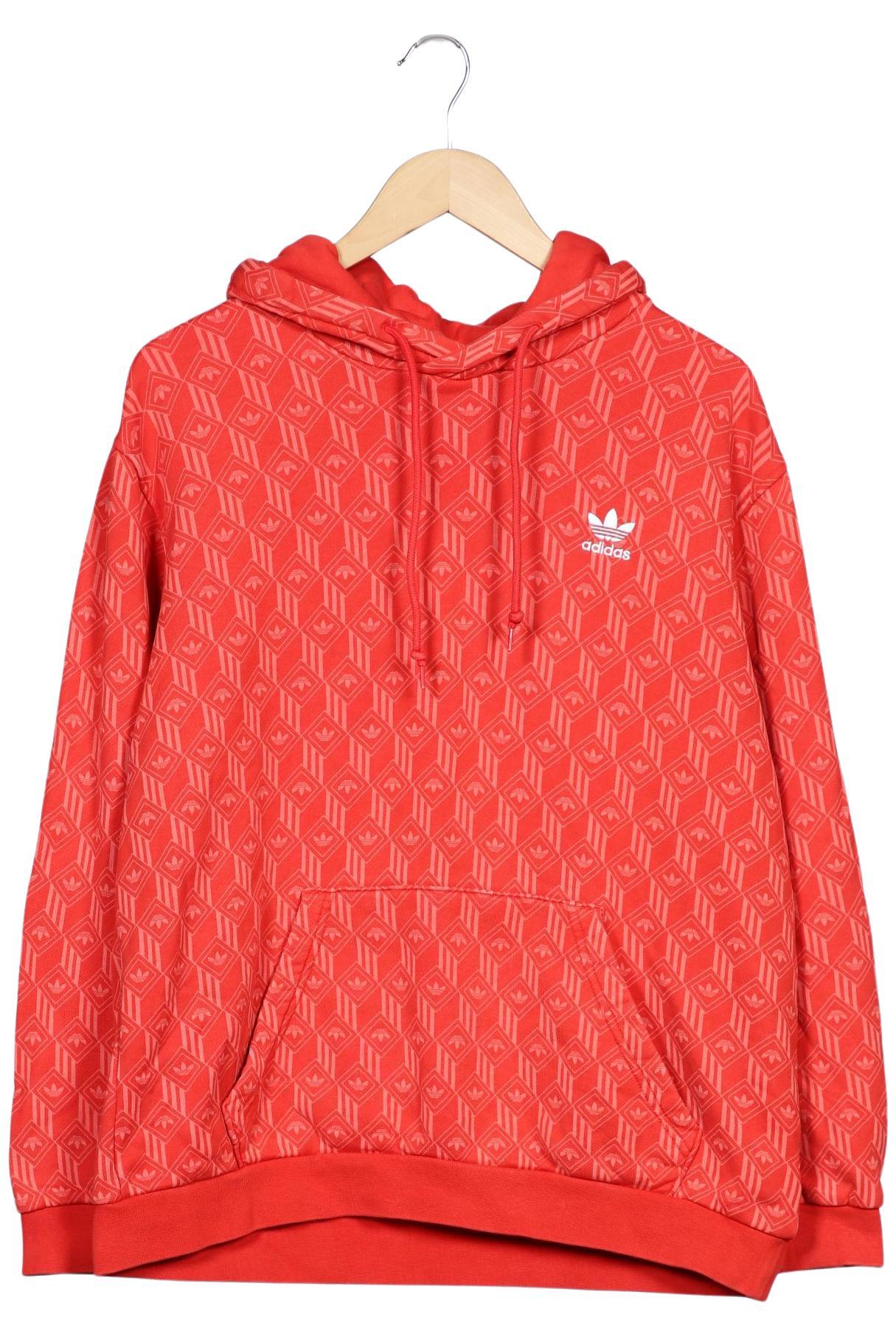 

adidas Originals Damen Kapuzenpullover, rot, Gr. 42