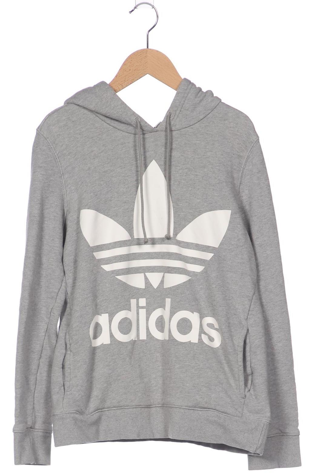 

adidas Originals Damen Kapuzenpullover, grau, Gr. 34