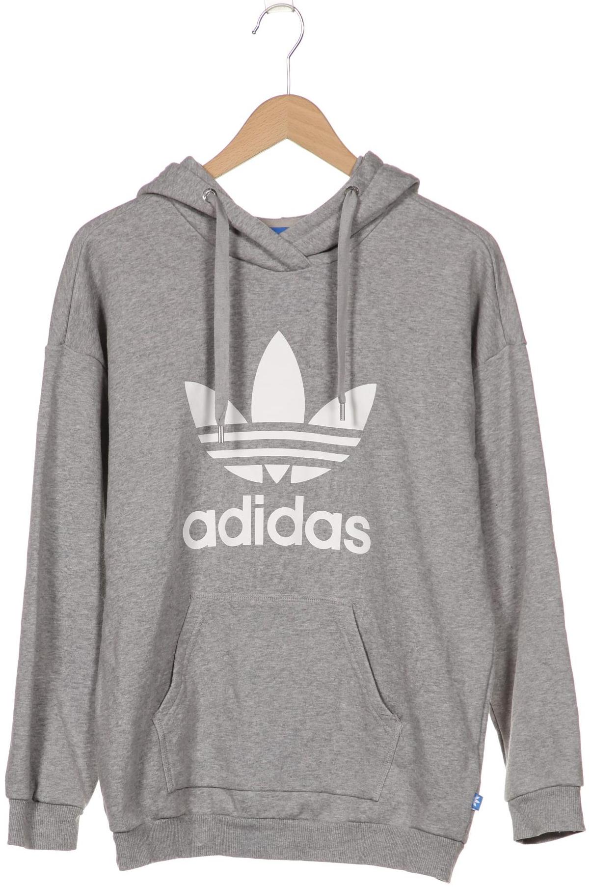 

adidas Originals Damen Kapuzenpullover, grau, Gr. 38
