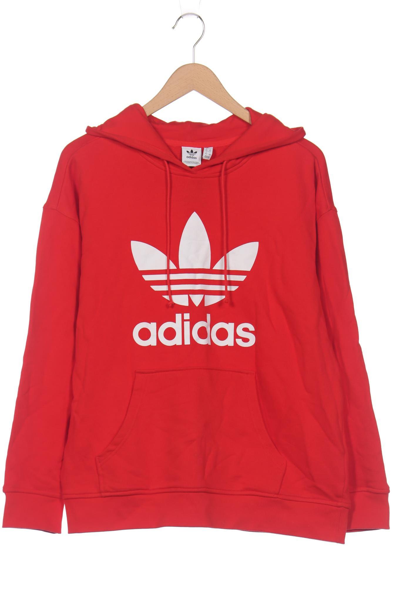 

adidas Originals Damen Kapuzenpullover, rot, Gr. 42