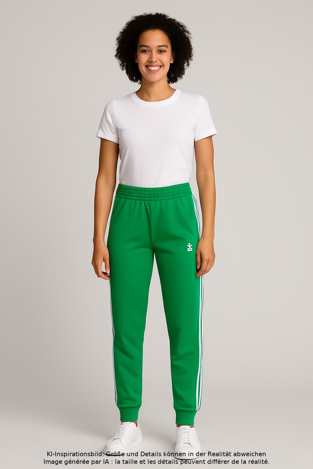 

adidas Originals Damen Stoffhose, grün, Gr. 25