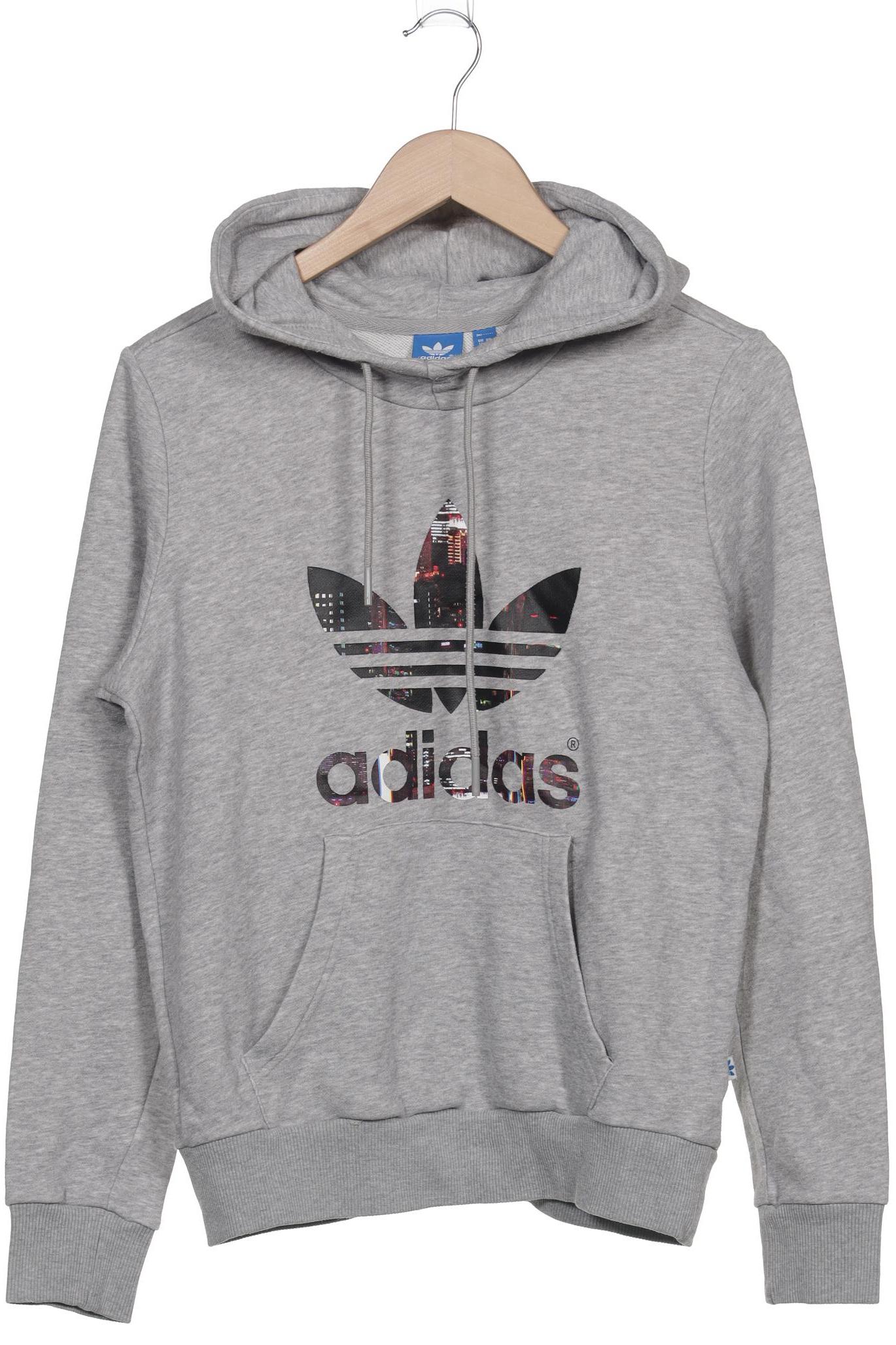 

adidas Originals Damen Kapuzenpullover, grau, Gr. 38
