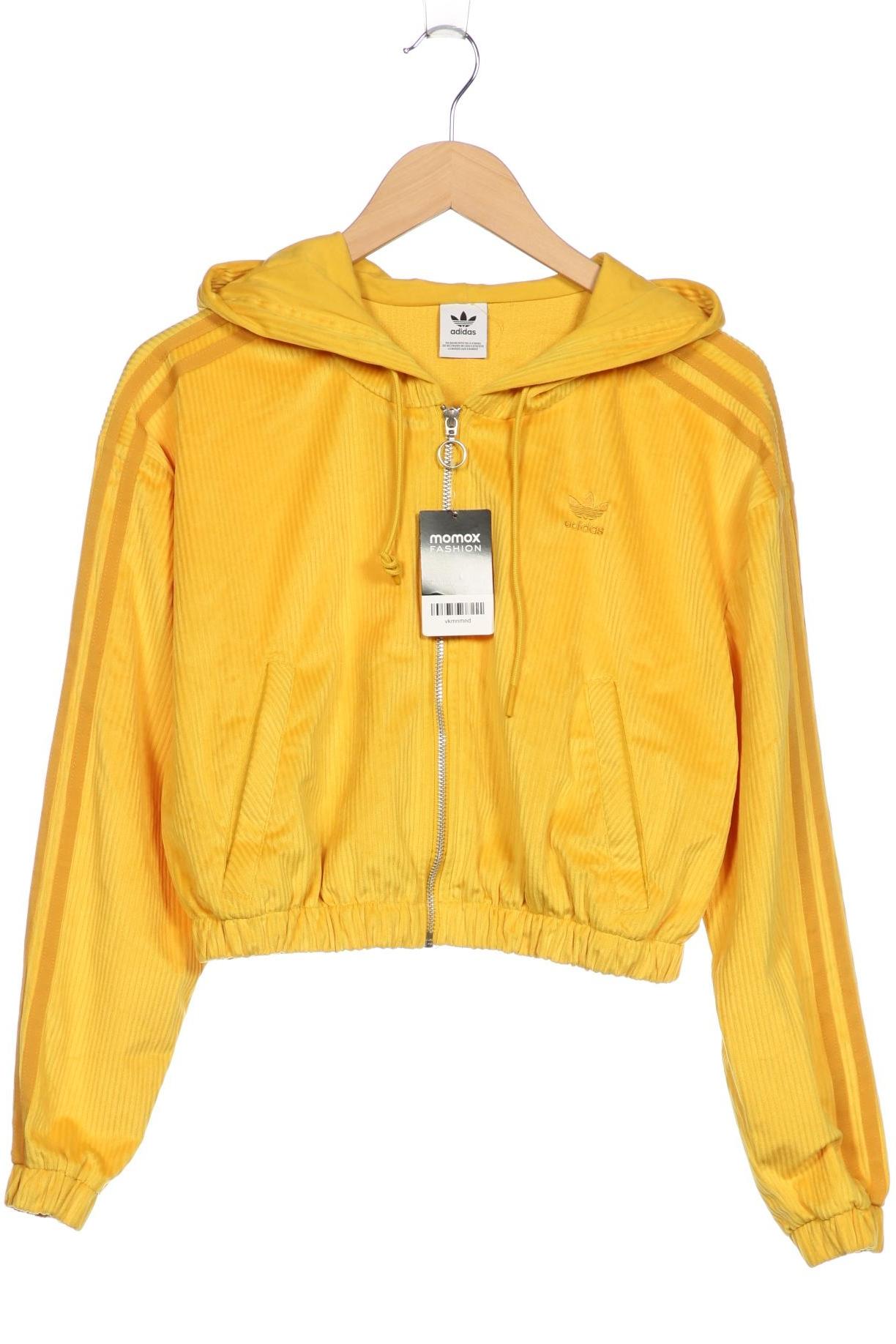 

adidas Originals Damen Kapuzenpullover, gelb, Gr. 38