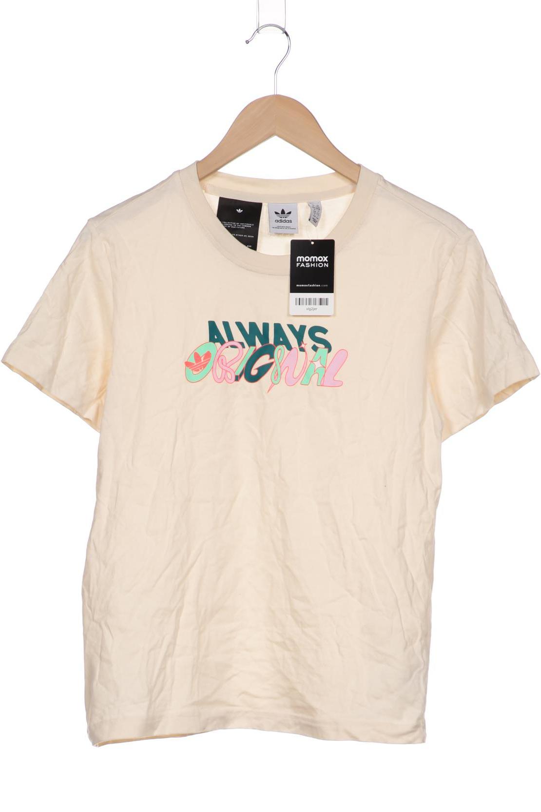 

adidas Originals Damen T-Shirt, cremeweiß