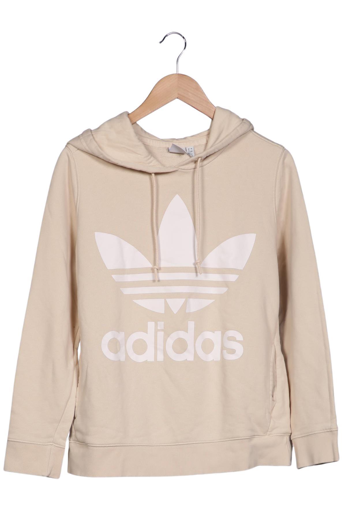 

adidas Originals Damen Kapuzenpullover, beige, Gr. 42