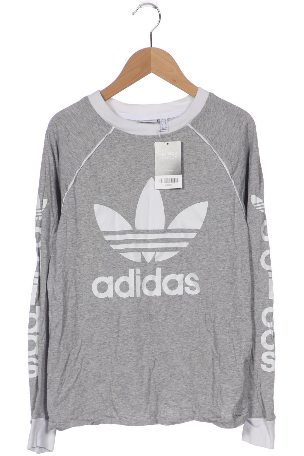 

adidas Originals Damen Langarmshirt, grau, Gr. 36