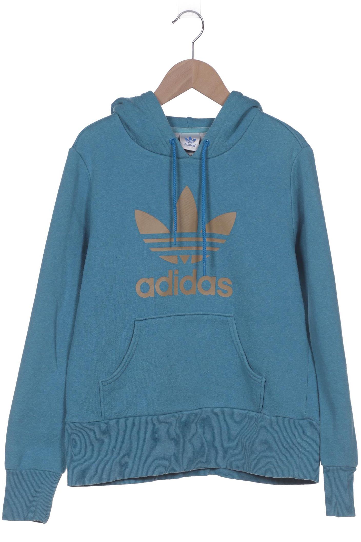 

adidas Originals Damen Kapuzenpullover, blau, Gr. 42