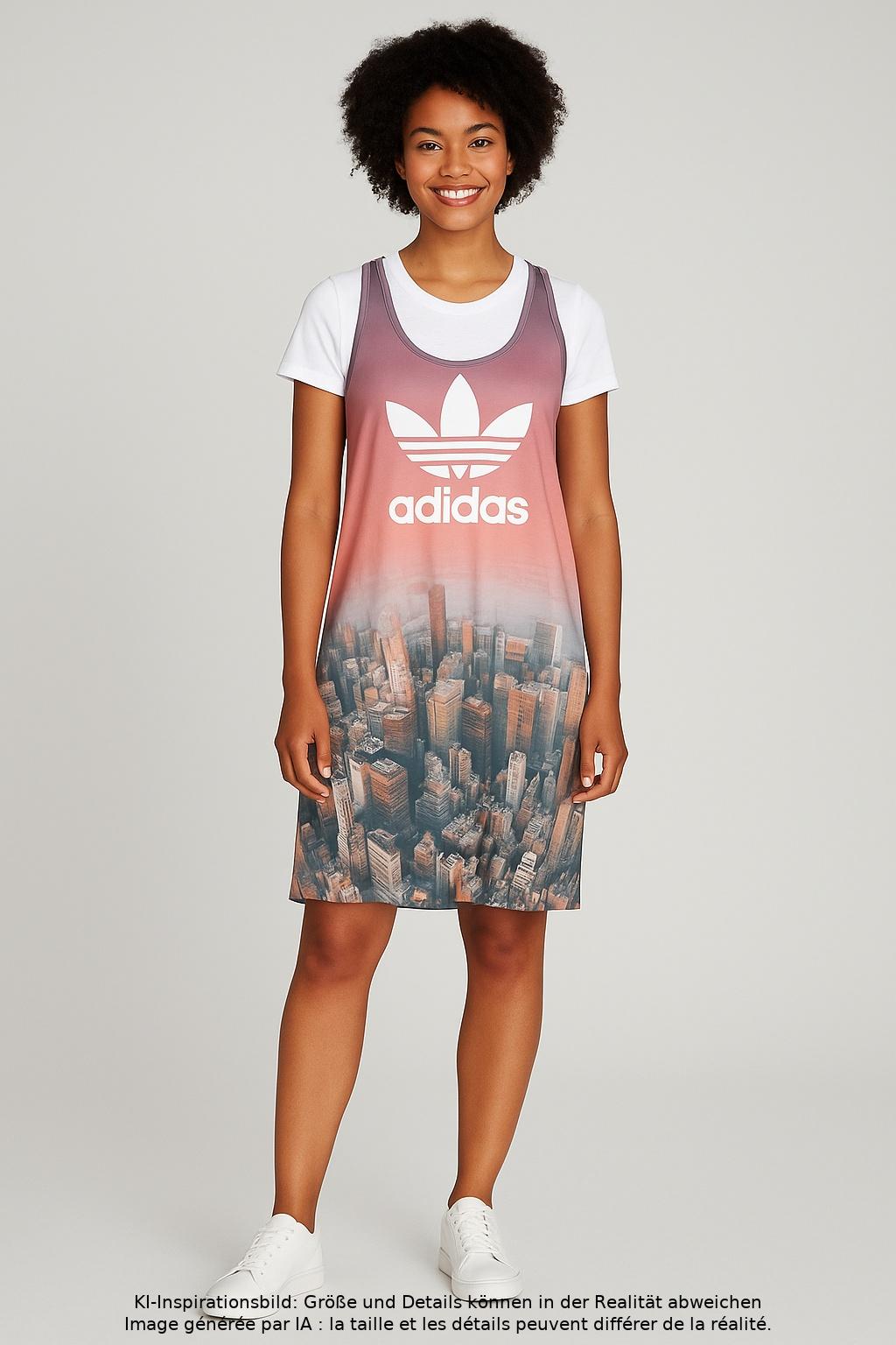

adidas Originals Damen Kleid, mehrfarbig, Gr. 40