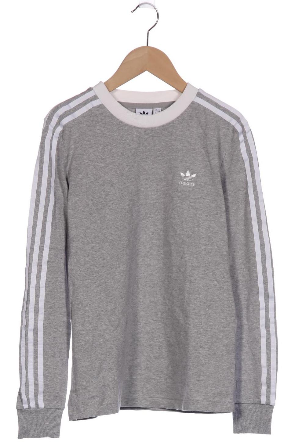 

adidas Originals Damen Langarmshirt, grau, Gr. 34