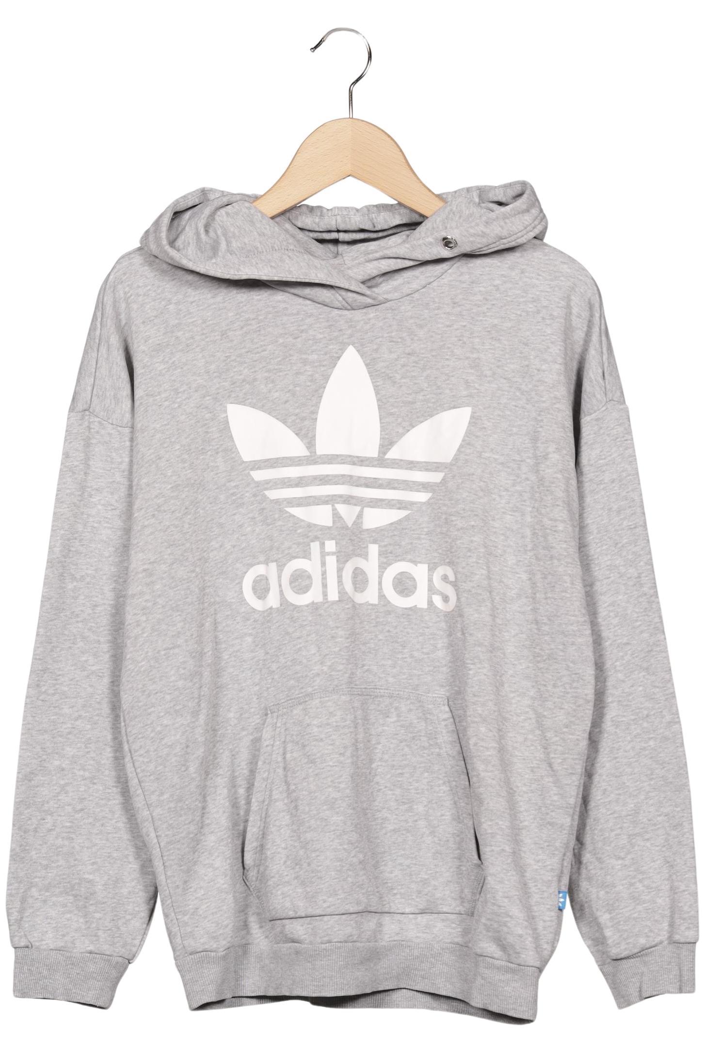 

adidas Originals Damen Kapuzenpullover, grau, Gr. 34