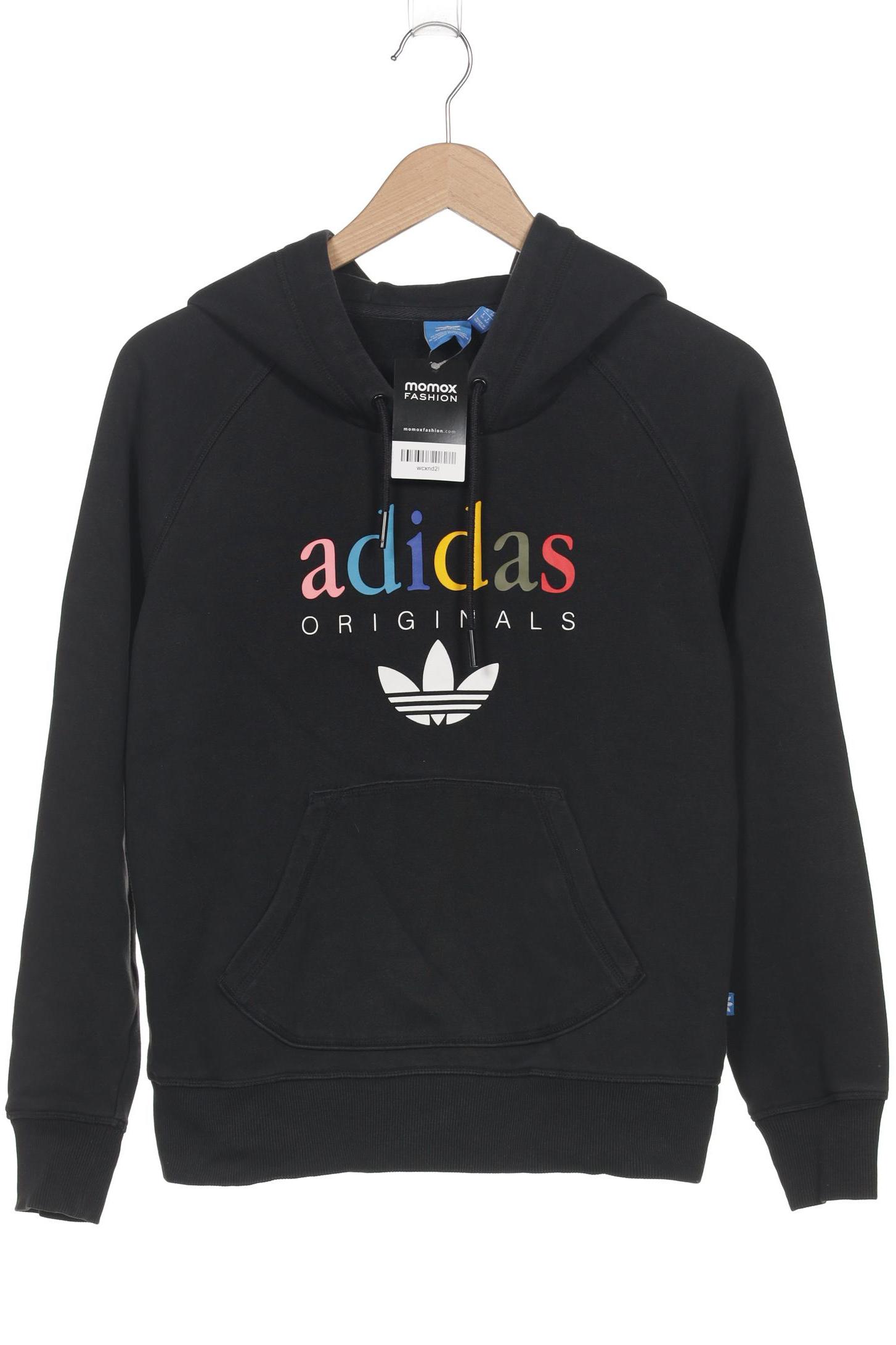 

adidas Originals Damen Kapuzenpullover, schwarz, Gr. 36