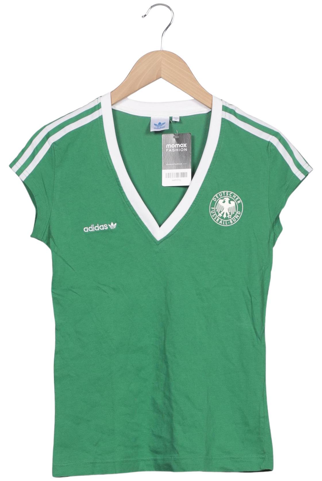 

adidas Originals Damen T-Shirt, grün, Gr. 34
