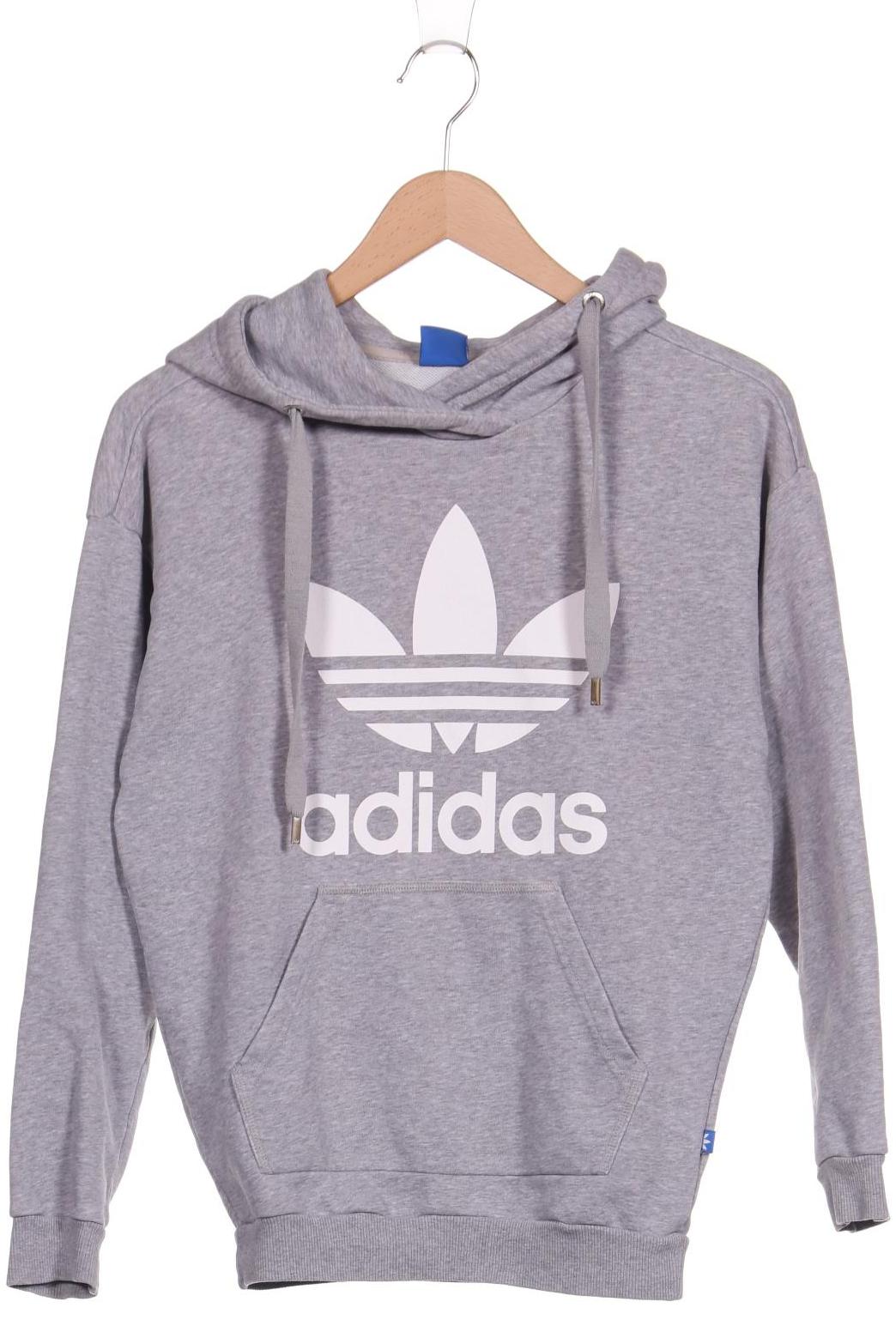 

adidas Originals Damen Kapuzenpullover, grau