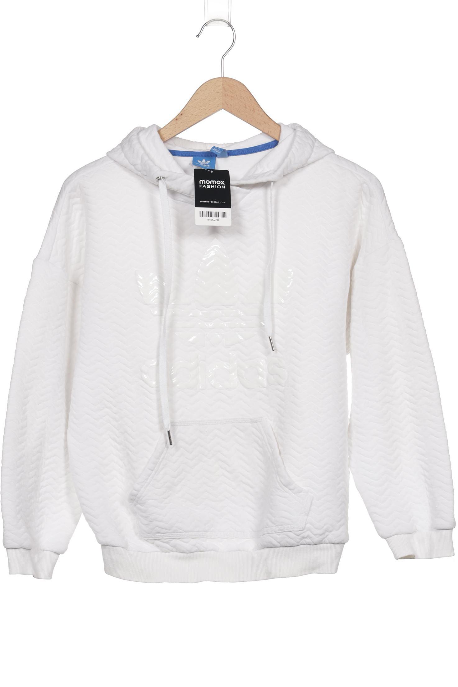

adidas Originals Damen Kapuzenpullover, weiß, Gr. 36