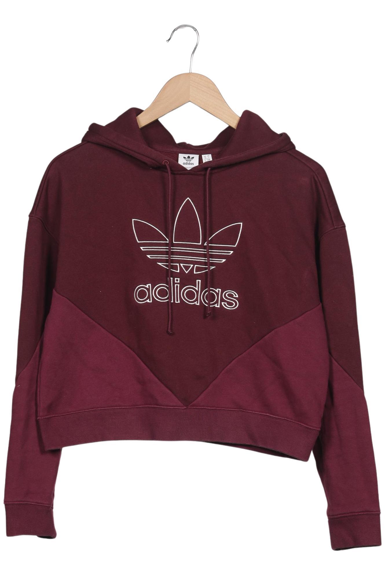 

adidas Originals Damen Kapuzenpullover, bordeaux, Gr. 36