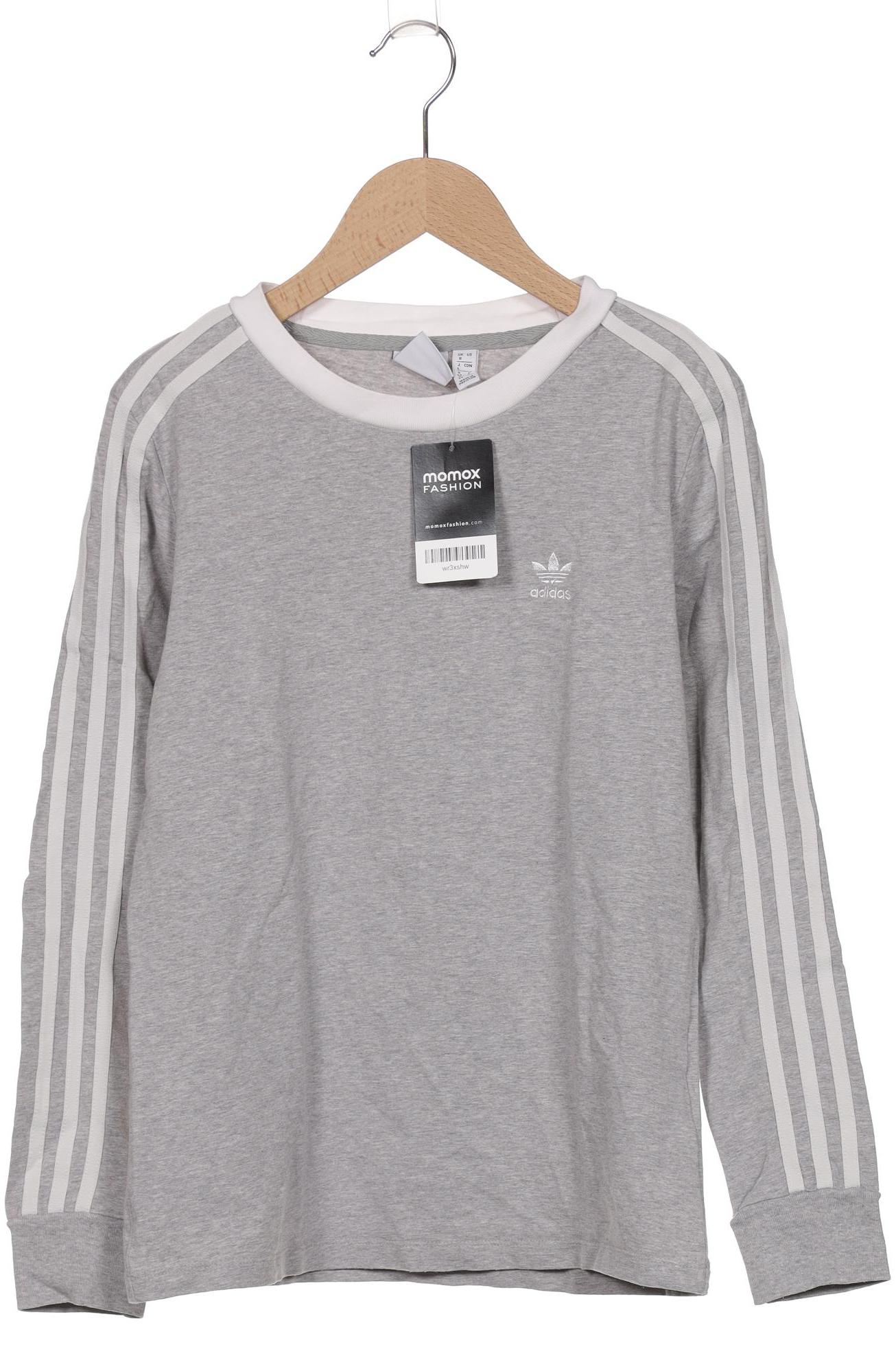 

adidas Originals Damen Langarmshirt, grau, Gr. 34