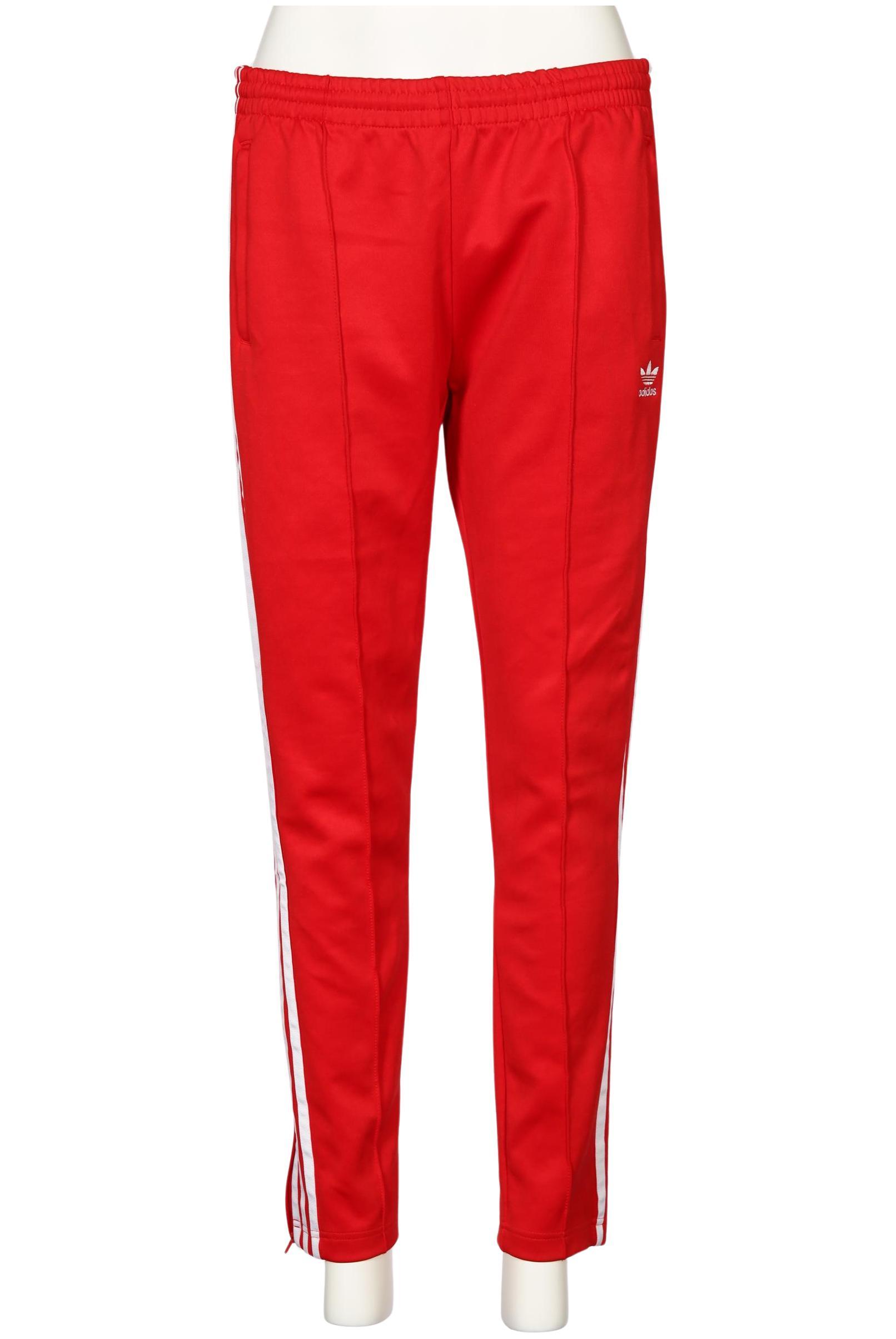 

adidas Originals Damen Stoffhose, rot, Gr. 0