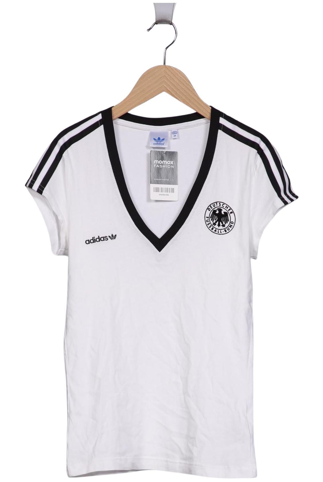 

adidas Originals Damen T-Shirt, weiß, Gr. 34