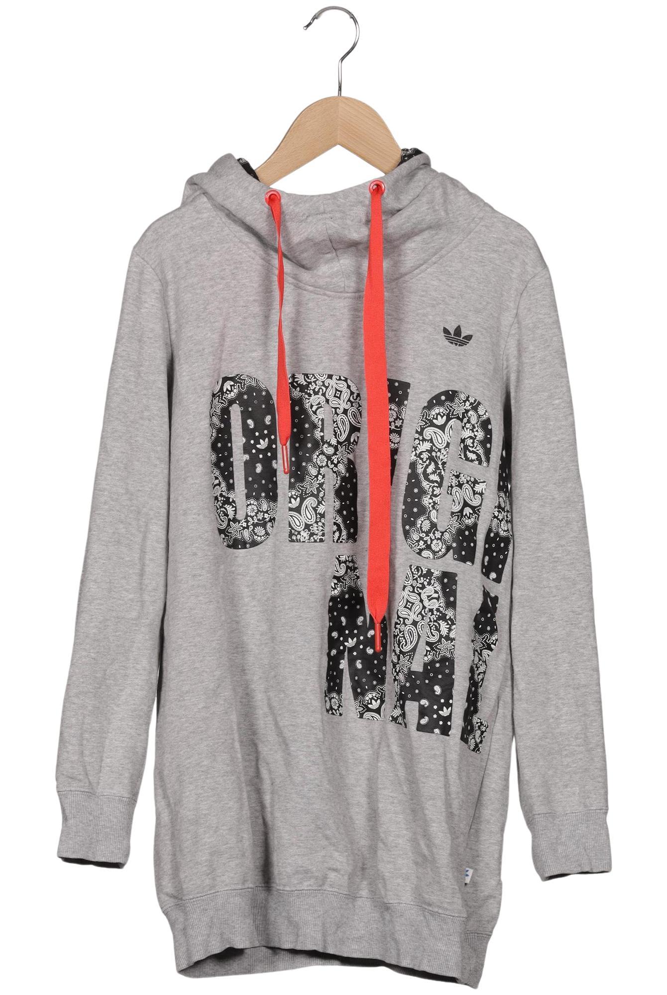 

adidas Originals Damen Kapuzenpullover, grau, Gr. 38