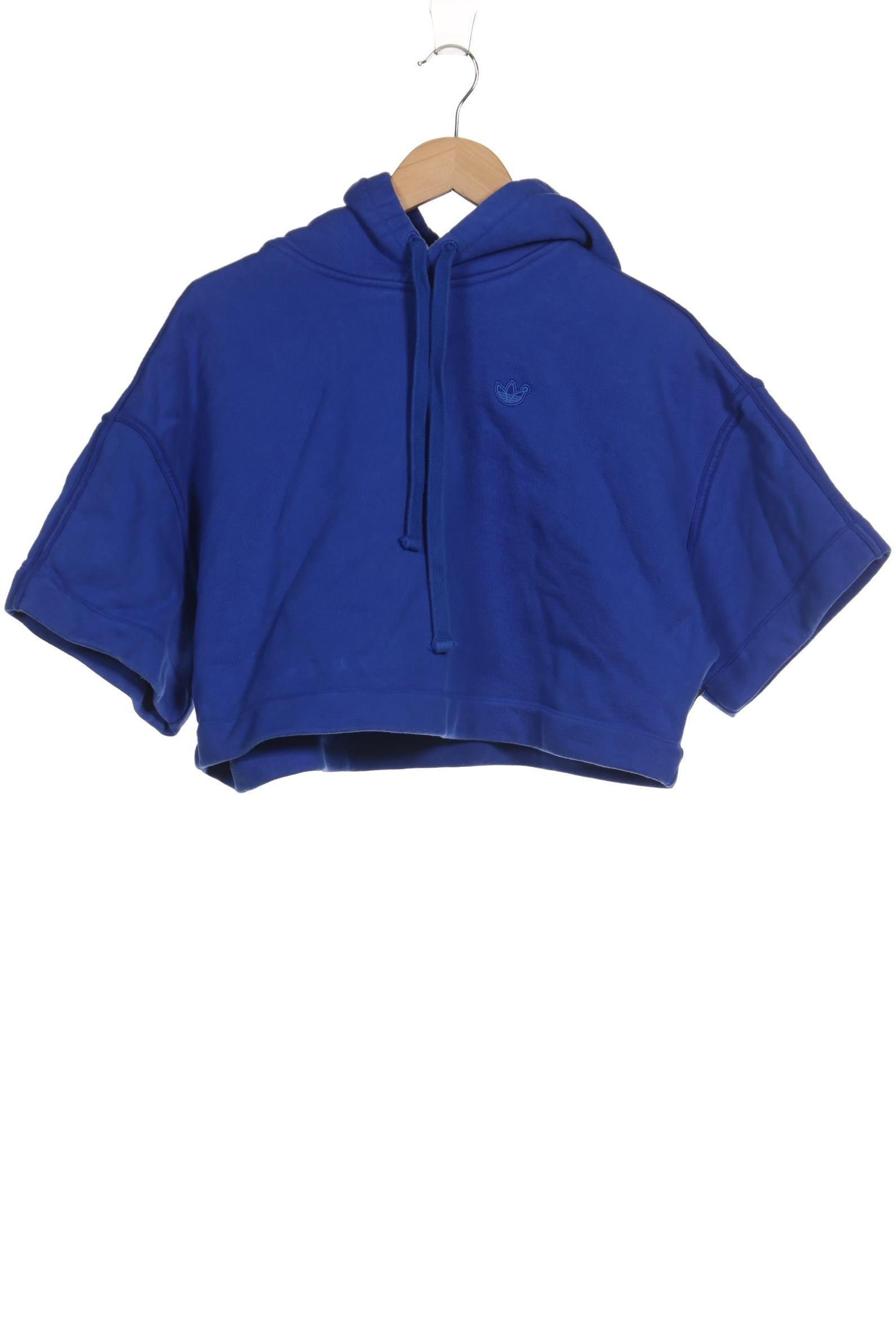 

adidas Originals Damen Kapuzenpullover, blau, Gr. 36