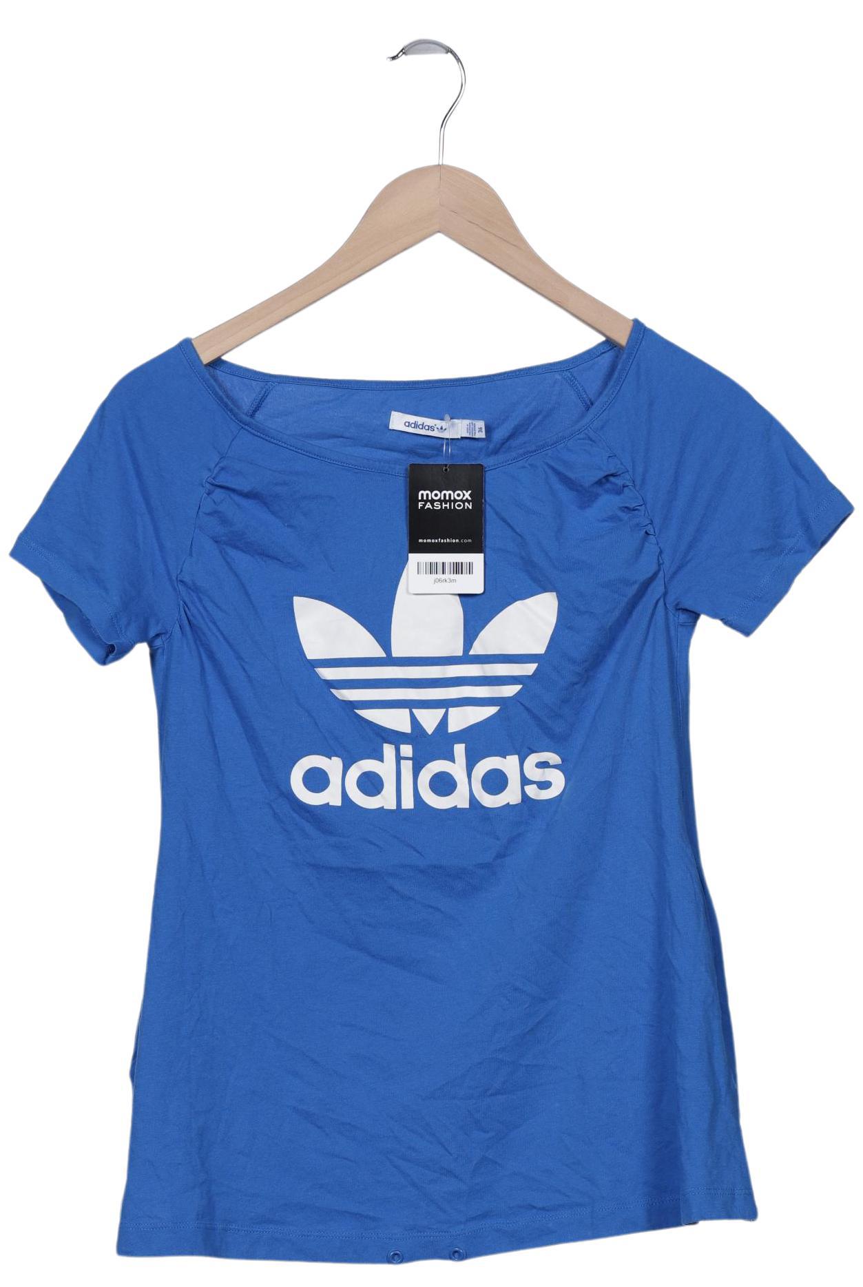 

adidas Originals Damen T-Shirt, blau, Gr. 36