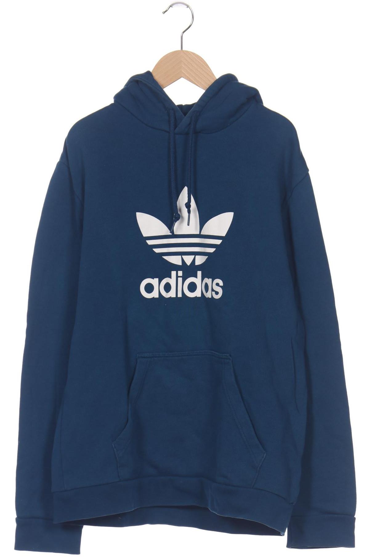 

adidas Originals Damen Kapuzenpullover, blau, Gr. 38
