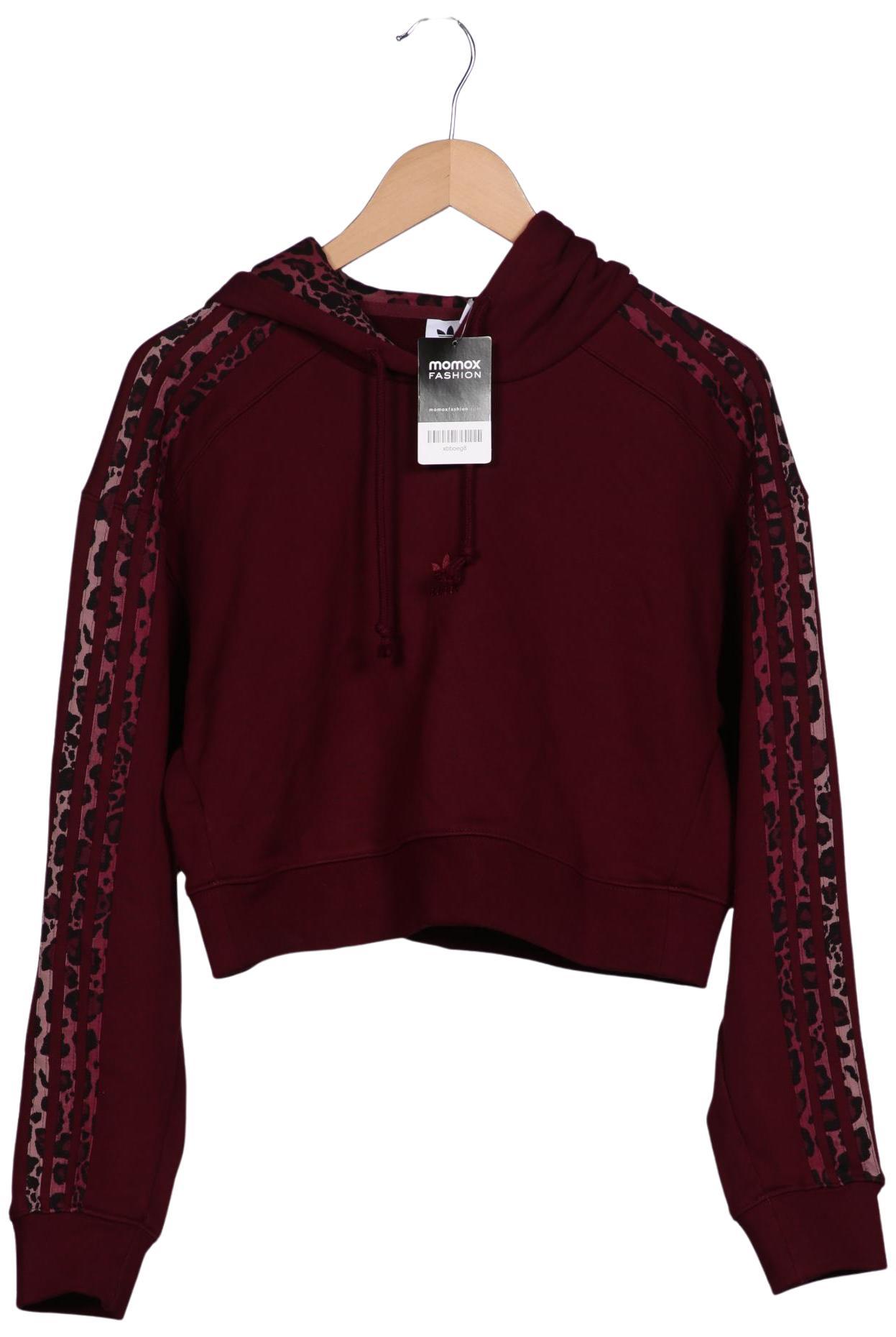 

adidas Originals Damen Kapuzenpullover, bordeaux, Gr. 34