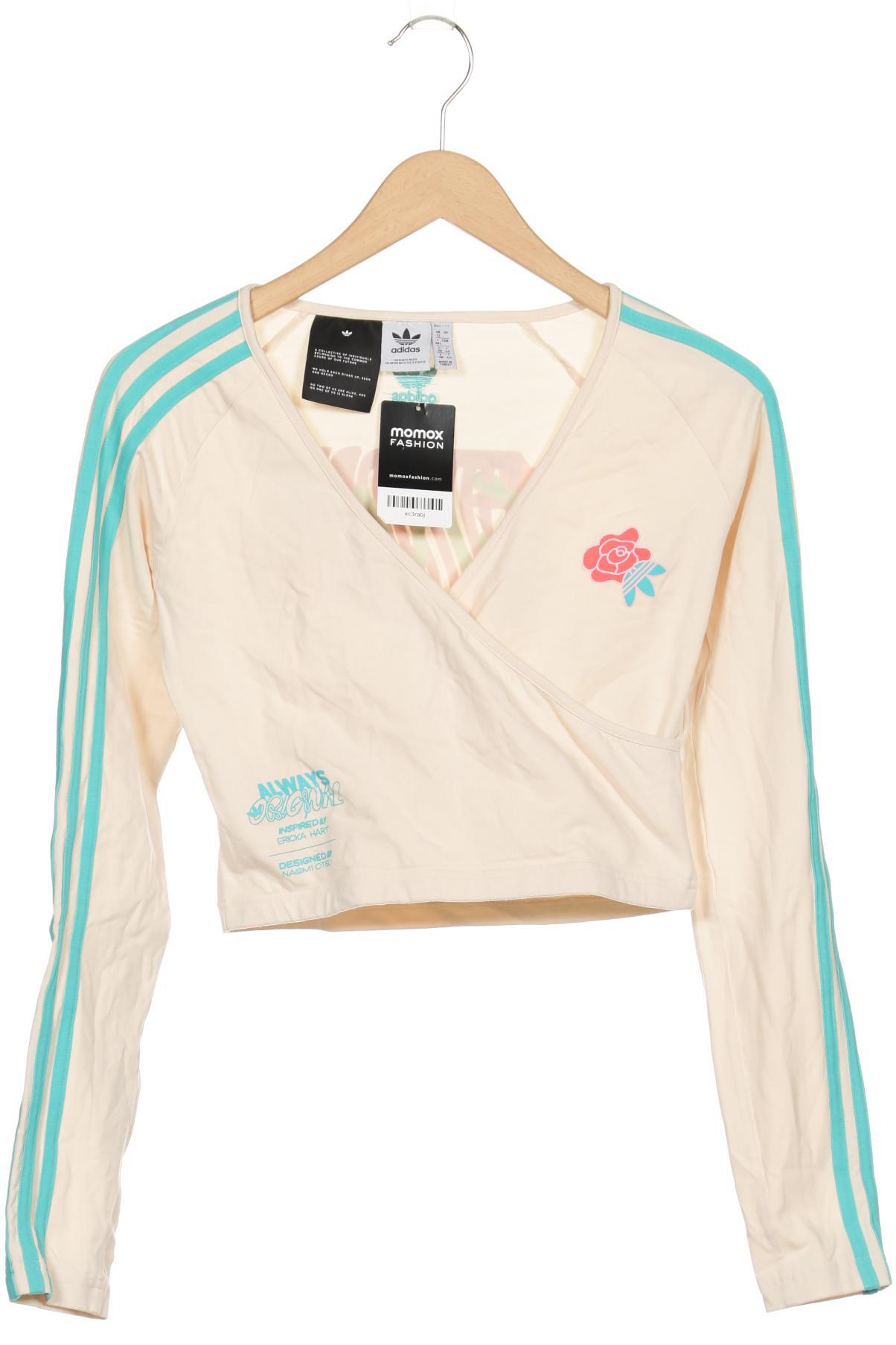 

adidas Originals Damen Langarmshirt, cremeweiß