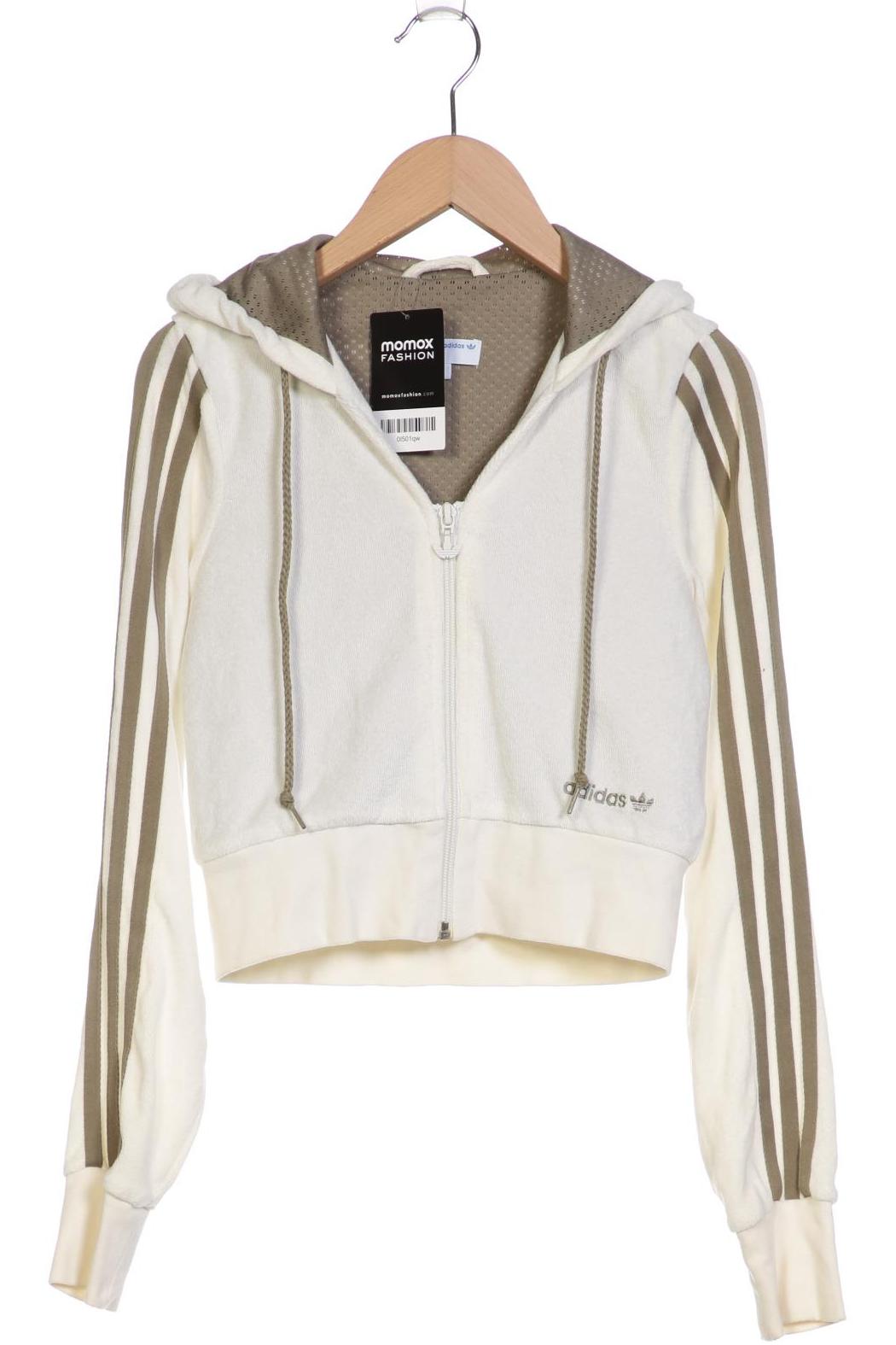 

adidas Originals Damen Kapuzenpullover, cremeweiß, Gr. 36
