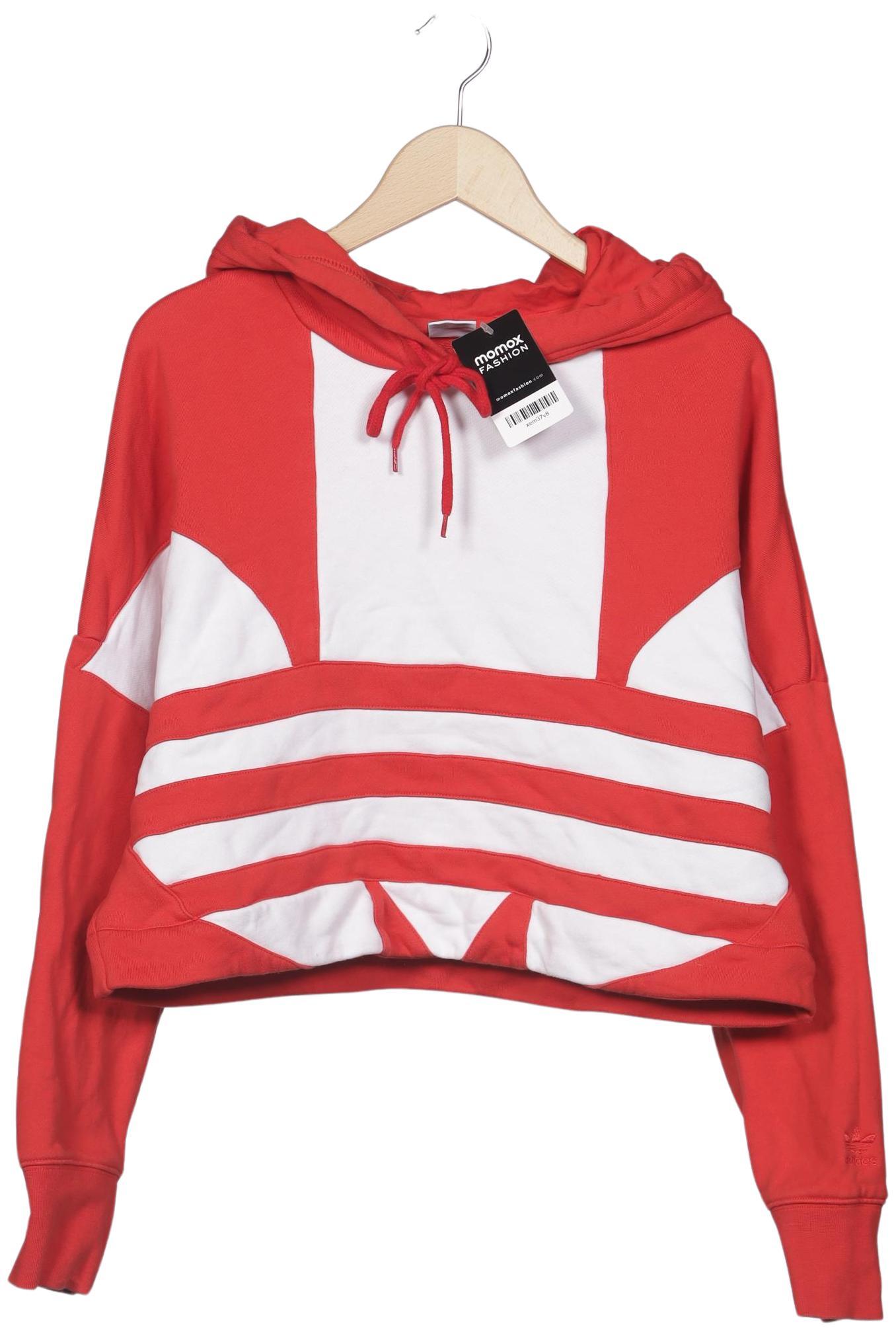 

adidas Originals Damen Kapuzenpullover, rot, Gr. 36