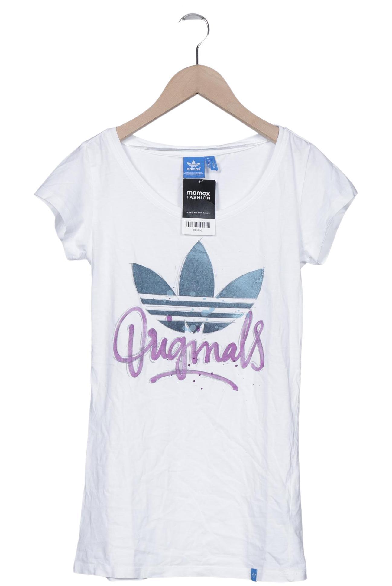 

adidas Originals Damen T-Shirt, weiß, Gr. 32