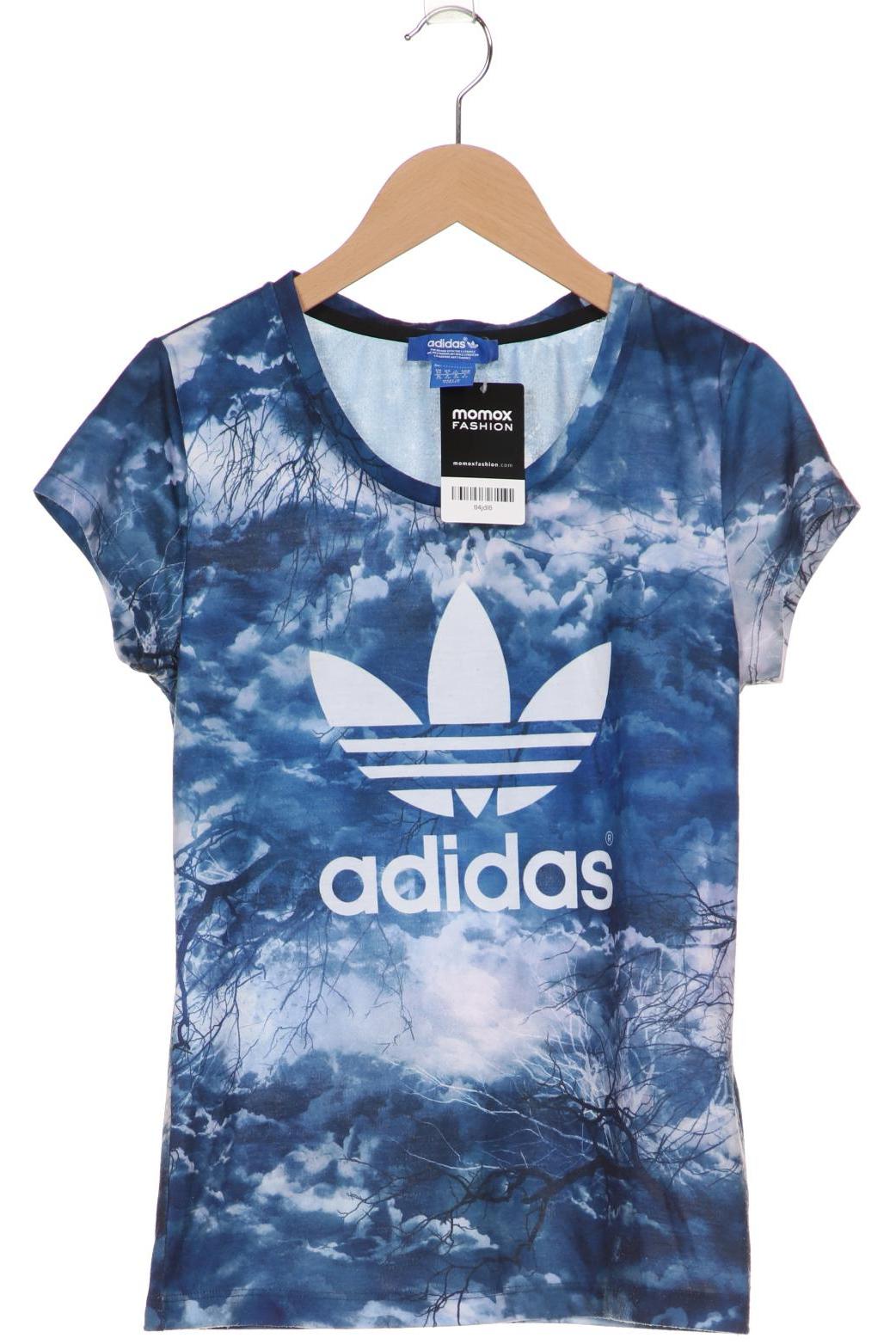 

adidas Originals Damen T-Shirt, blau, Gr. 36