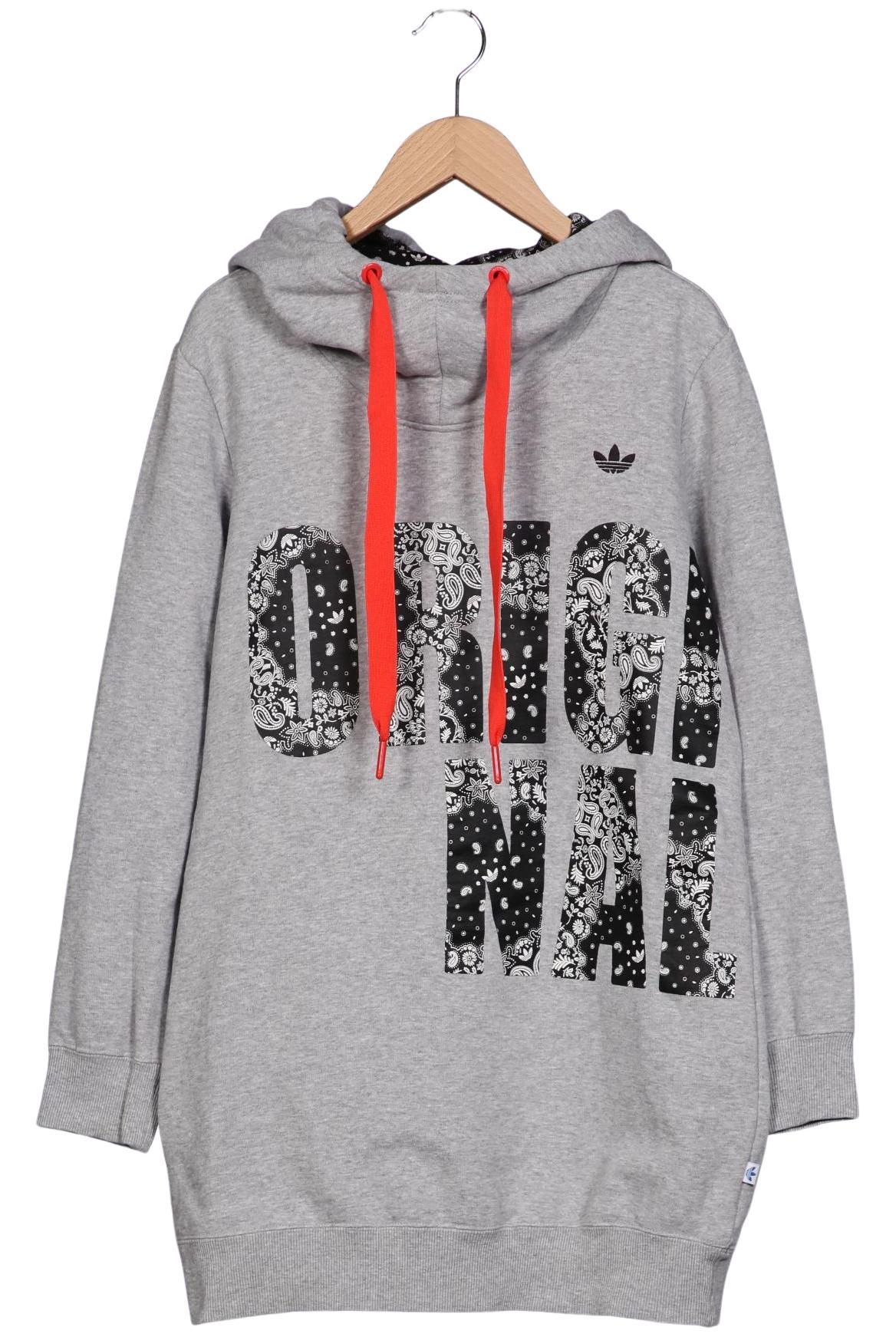 

adidas Originals Damen Kapuzenpullover, grau, Gr. 38