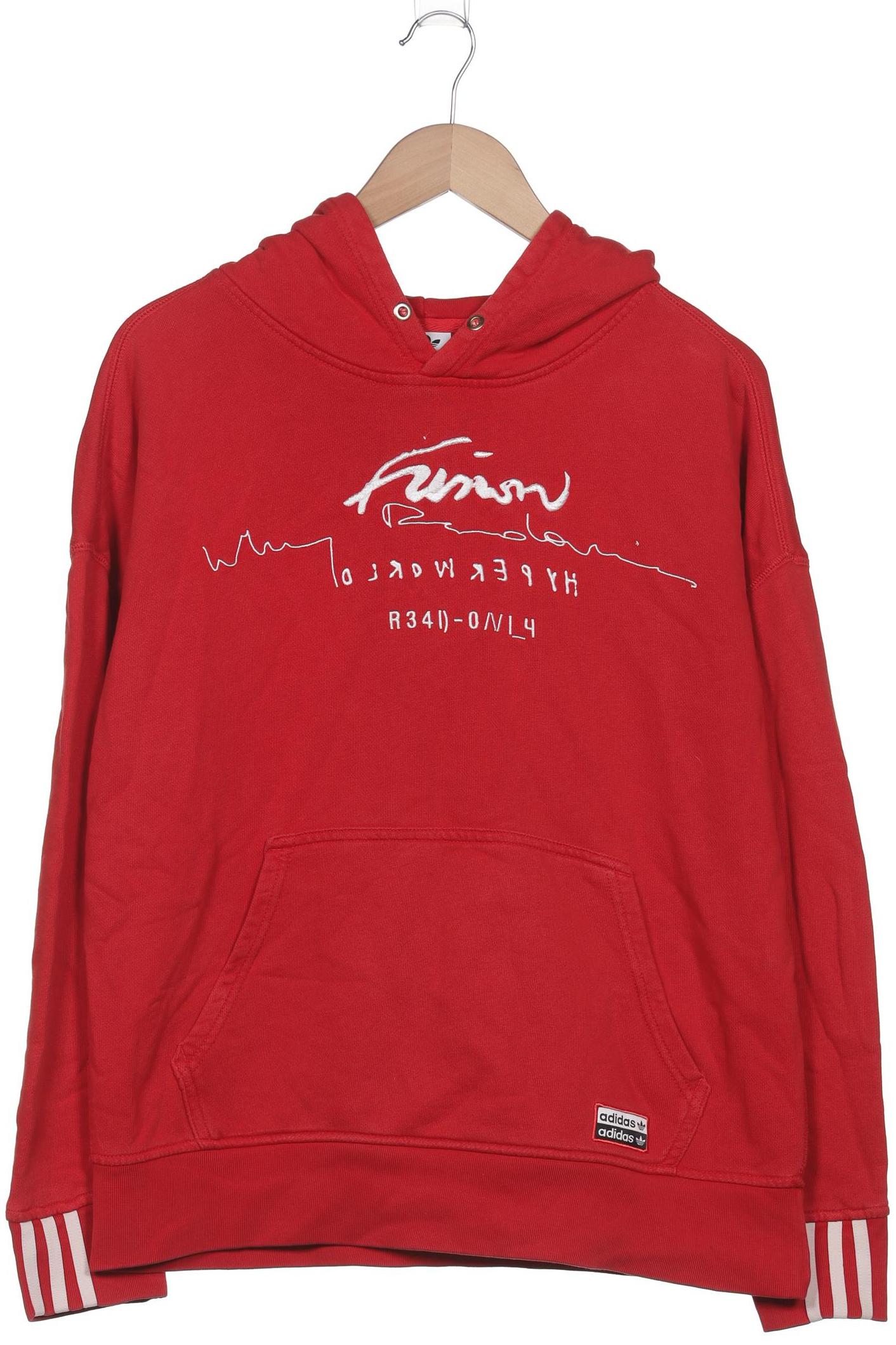 

adidas Originals Damen Kapuzenpullover, rot, Gr. 36