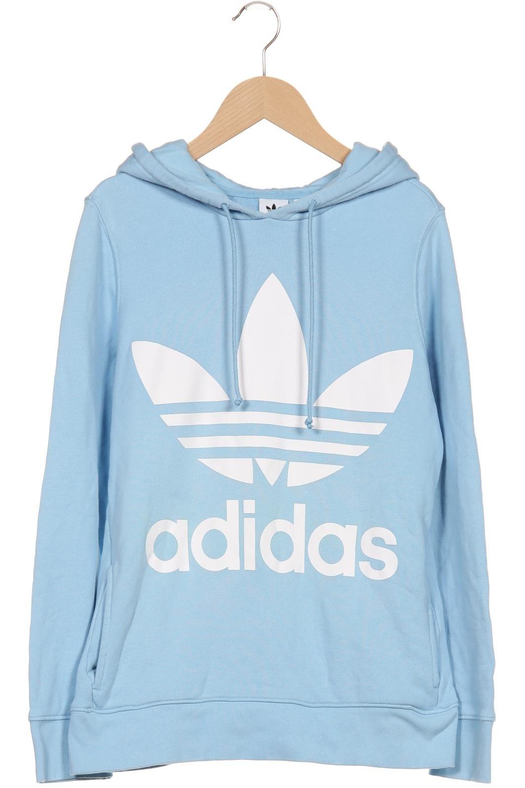 

adidas Originals Damen Kapuzenpullover, blau, Gr. 38