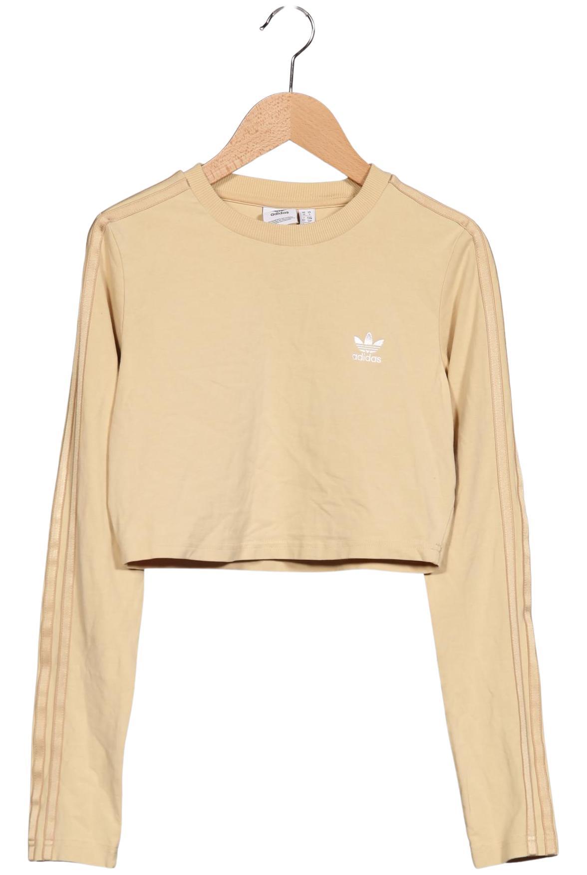 

adidas Originals Damen Langarmshirt, beige, Gr. 36