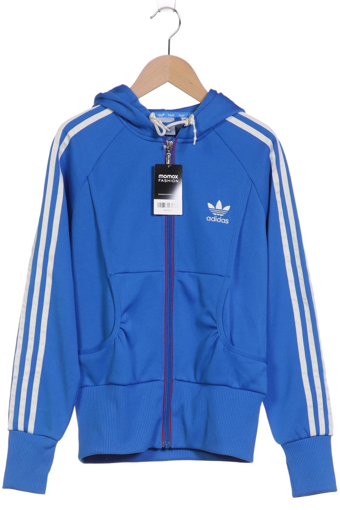 

adidas Originals Damen Kapuzenpullover, blau, Gr. 38