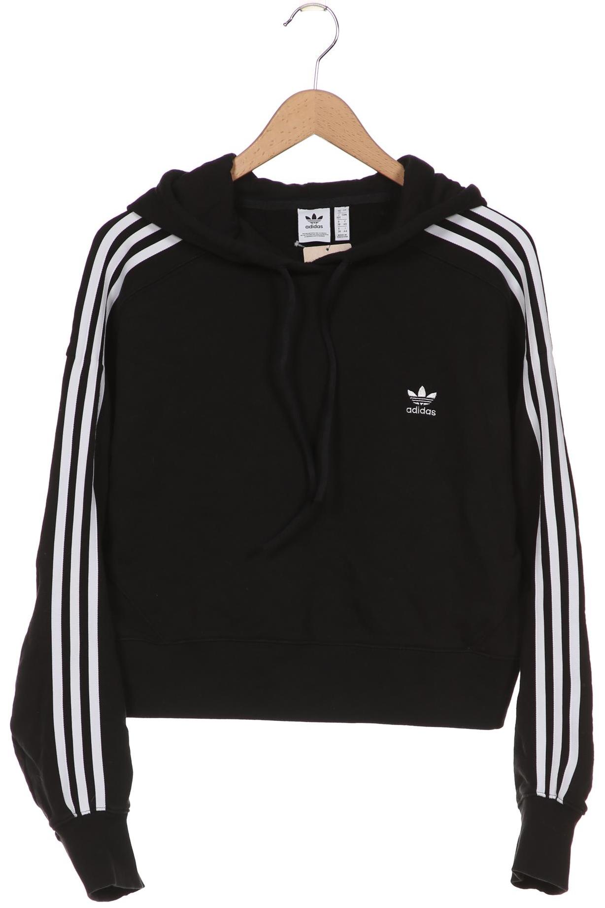 

adidas Originals Damen Kapuzenpullover, schwarz, Gr. 38