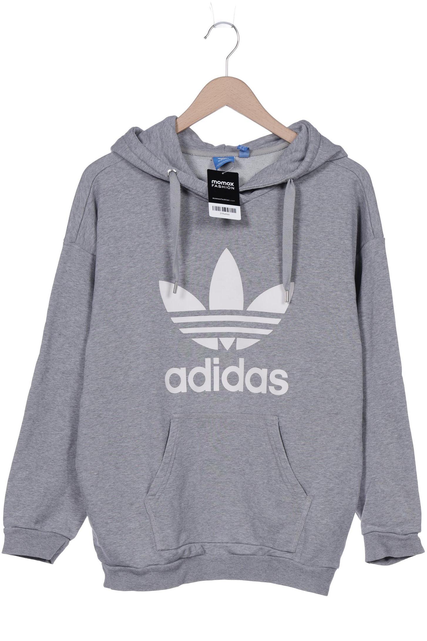 

adidas Originals Damen Kapuzenpullover, grau, Gr. 40