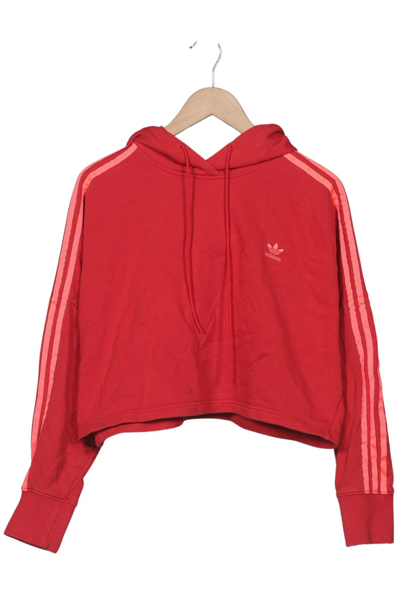 

adidas Originals Damen Kapuzenpullover, rot, Gr. 40